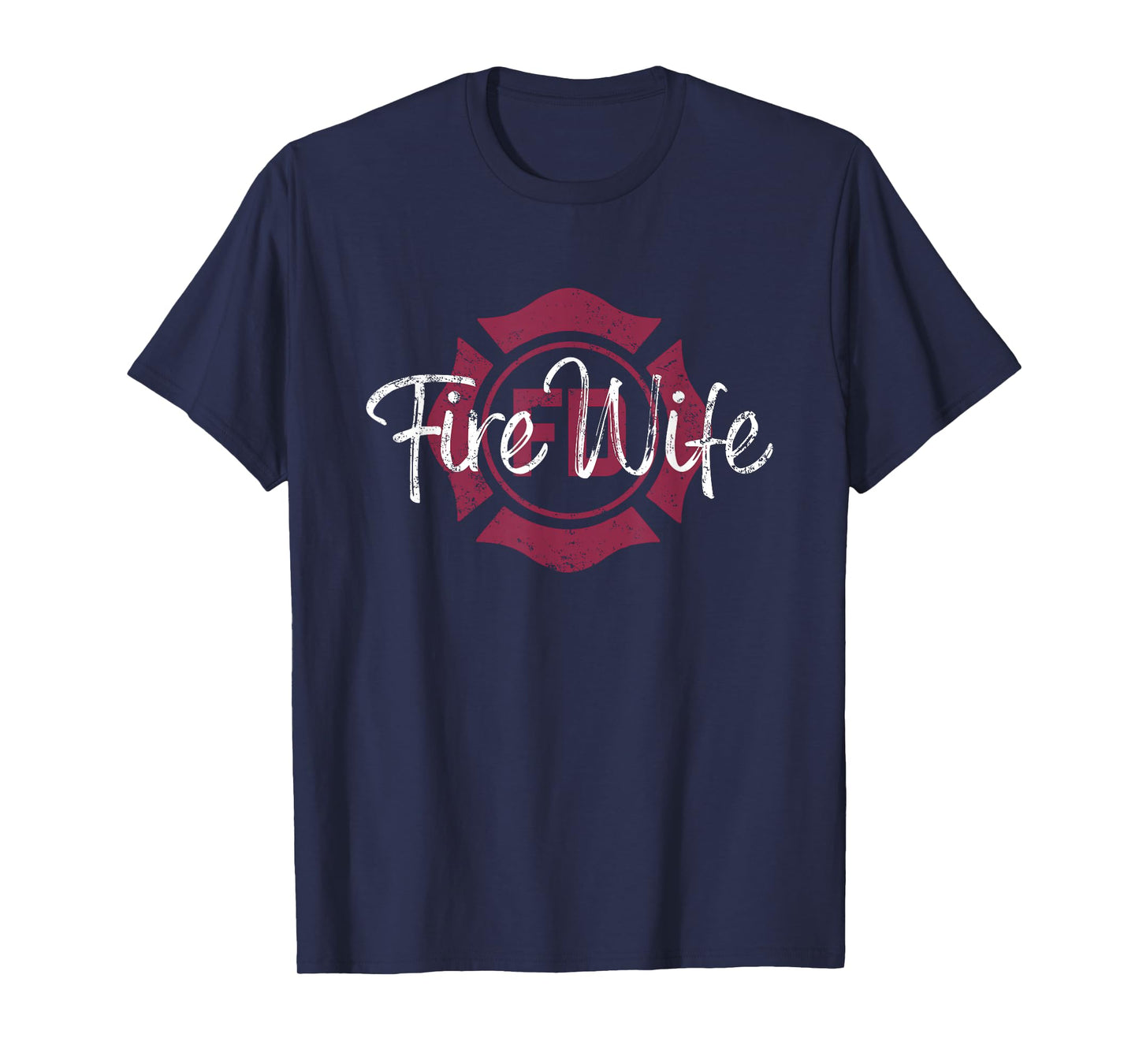 Firefighters Wife, Womens Fireman Wife, Firefighter Wife T-Shirt