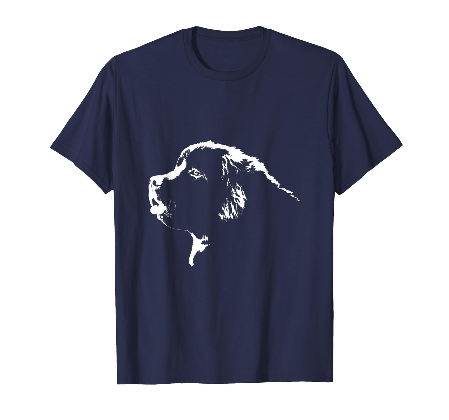 Womens Newfoundland Dog TShirt XL Navy
