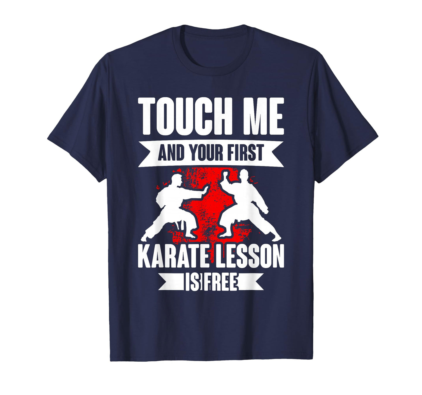 Cool Karate Art For Men Women Karate Black Belt Martial Arts T-Shirt