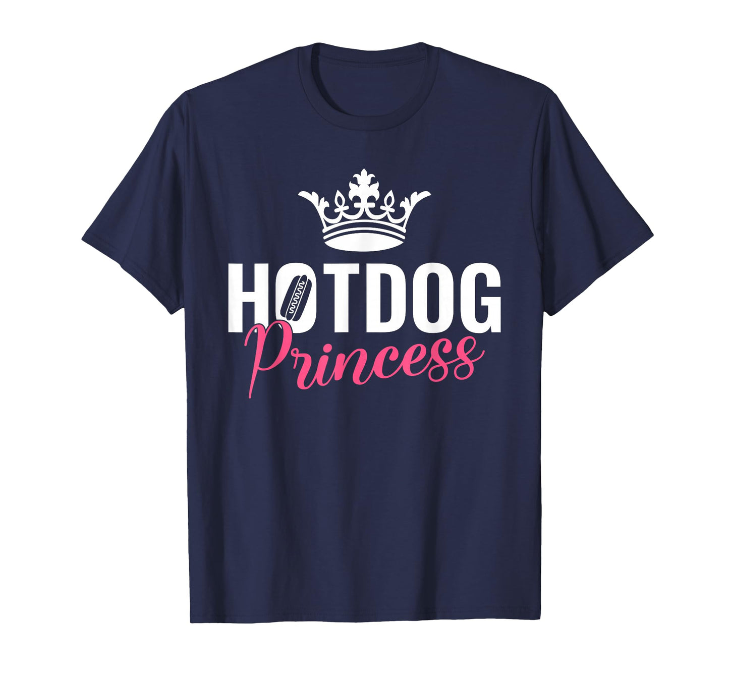 Hotdog Princess Hotdog Lover T-Shirt