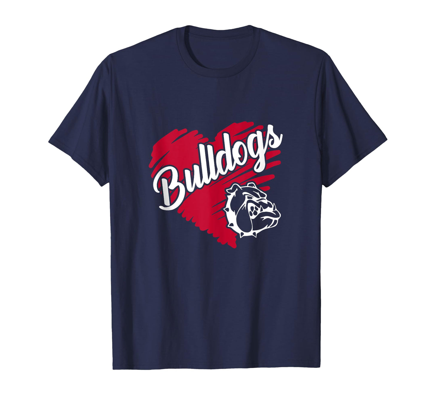 Bulldog Team Mascot School Spirit Go Dawgs for Men Women Kid Tank Top