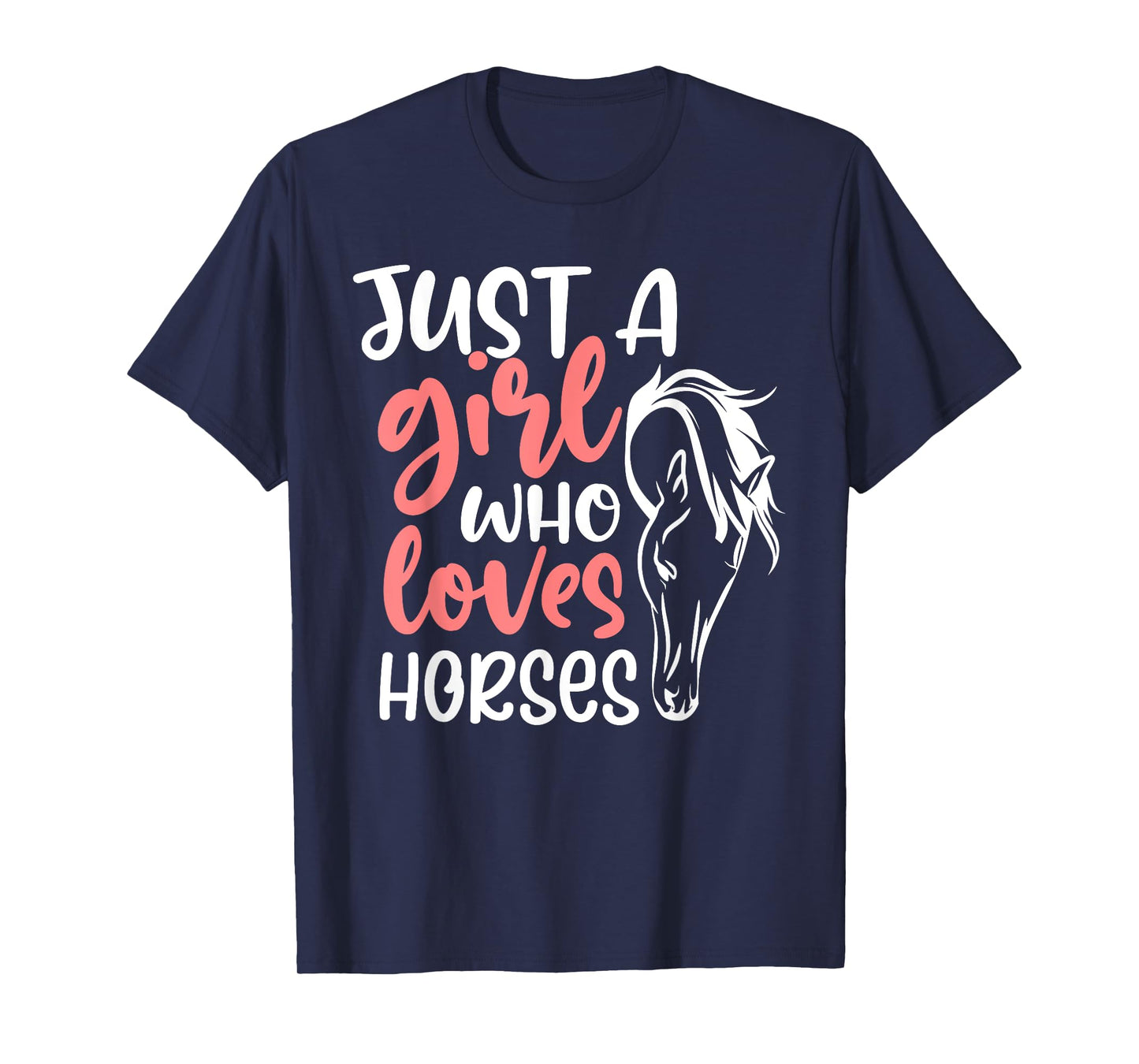 Horse Lover Equestrian Horseback Riding Girls Western T-Shirt