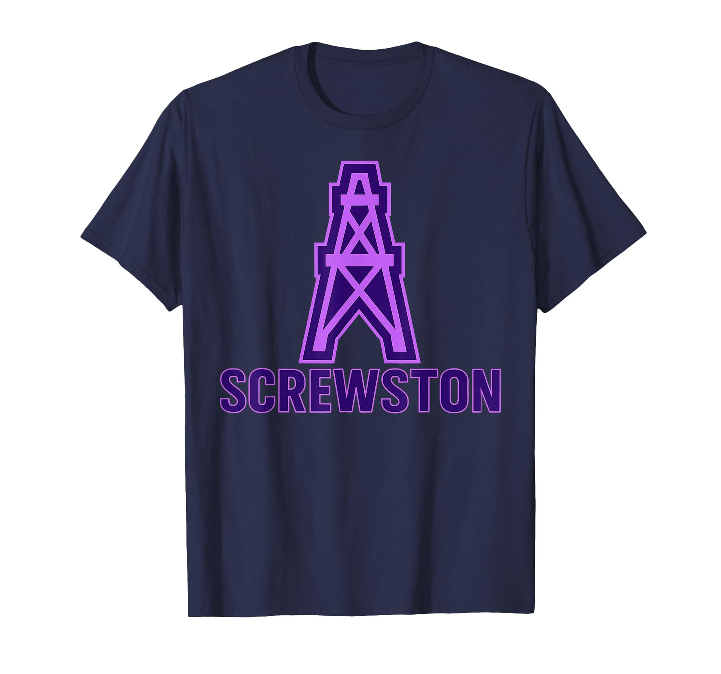 Screwston Texas H-Town Houston Retro T-Shirt