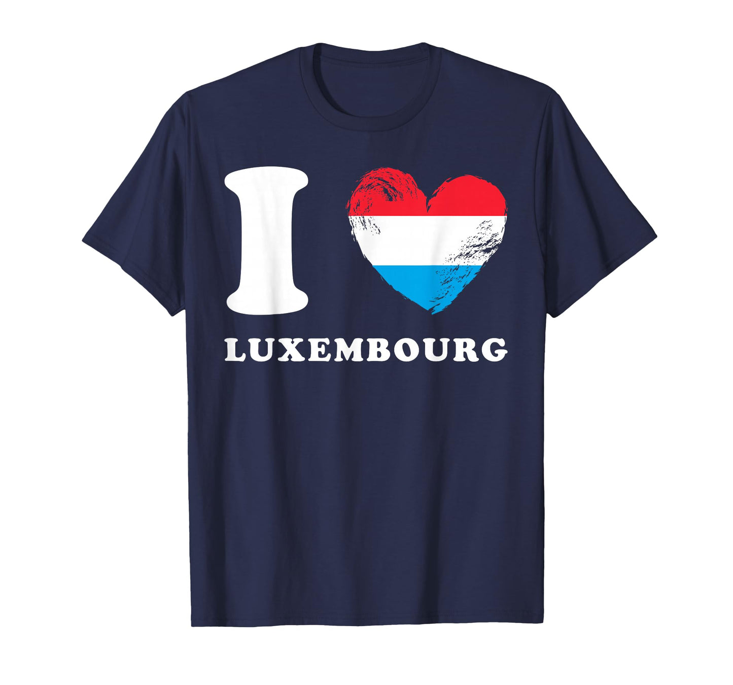 I Love Luxembourg - Heart Flag Luxembourg T-Shirt