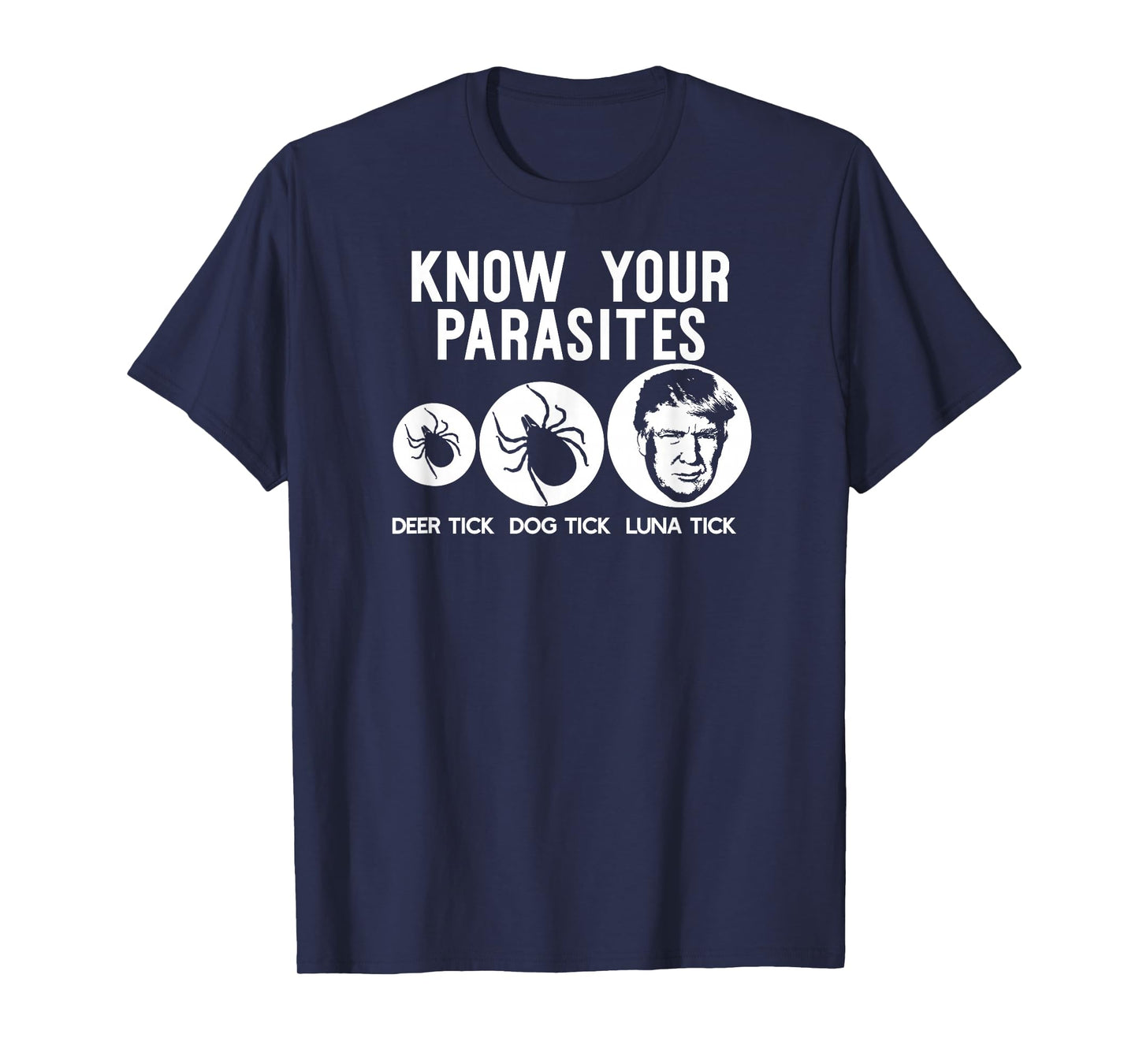 Know Your PARASITES Anti-Trump Resist T Shirt Funny Gift T-Shirt