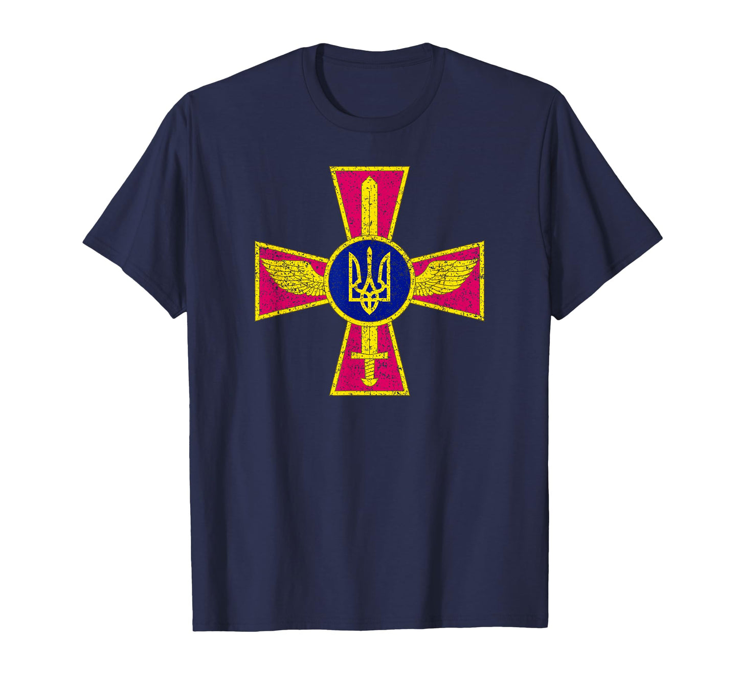 UKRAINIAN AIR FORCE EMBLEM UKRAINE ARMED FORCES UAF T-Shirt