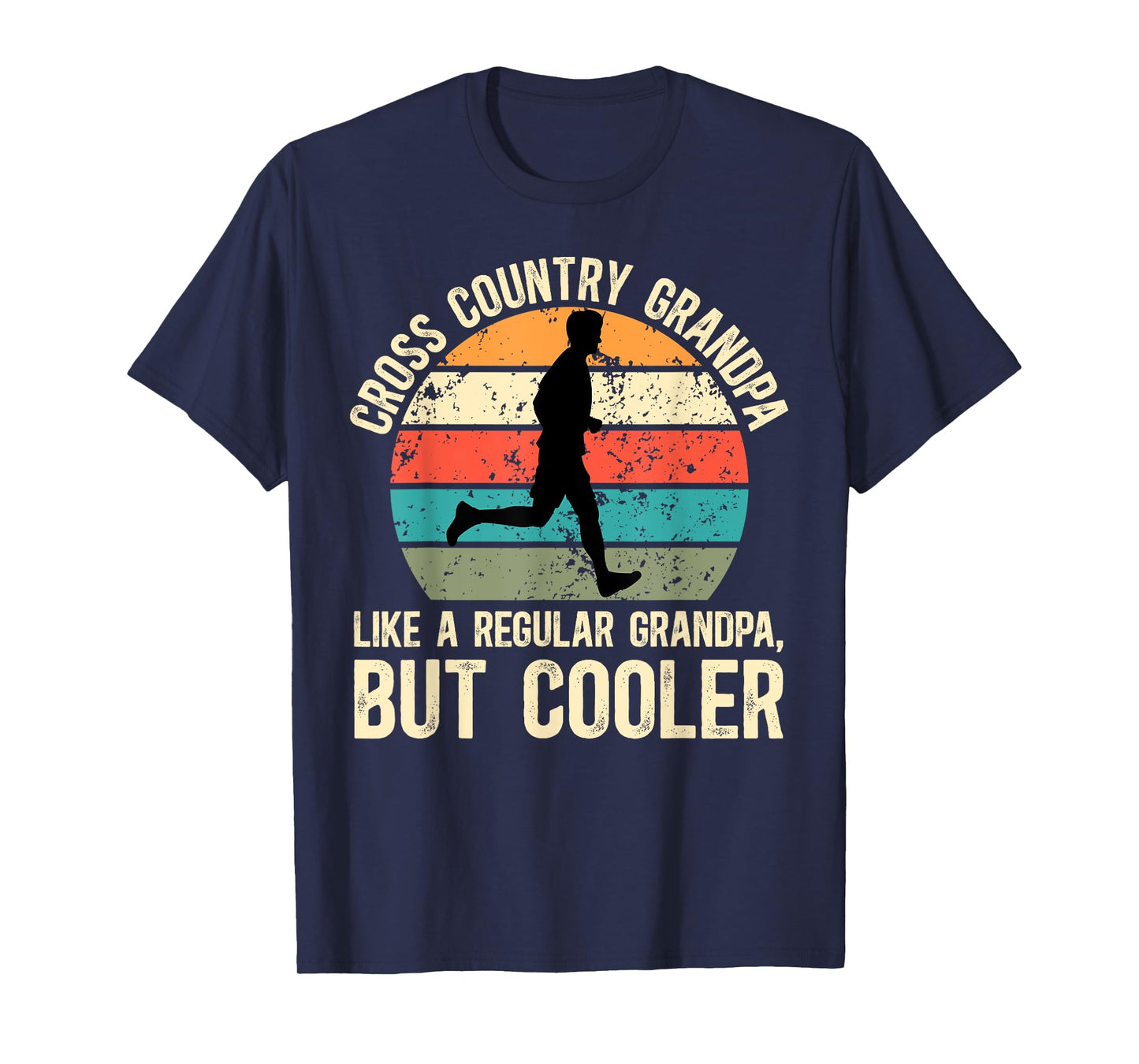 Cross Country Grandpa Definition XC Grandfather T-Shirt