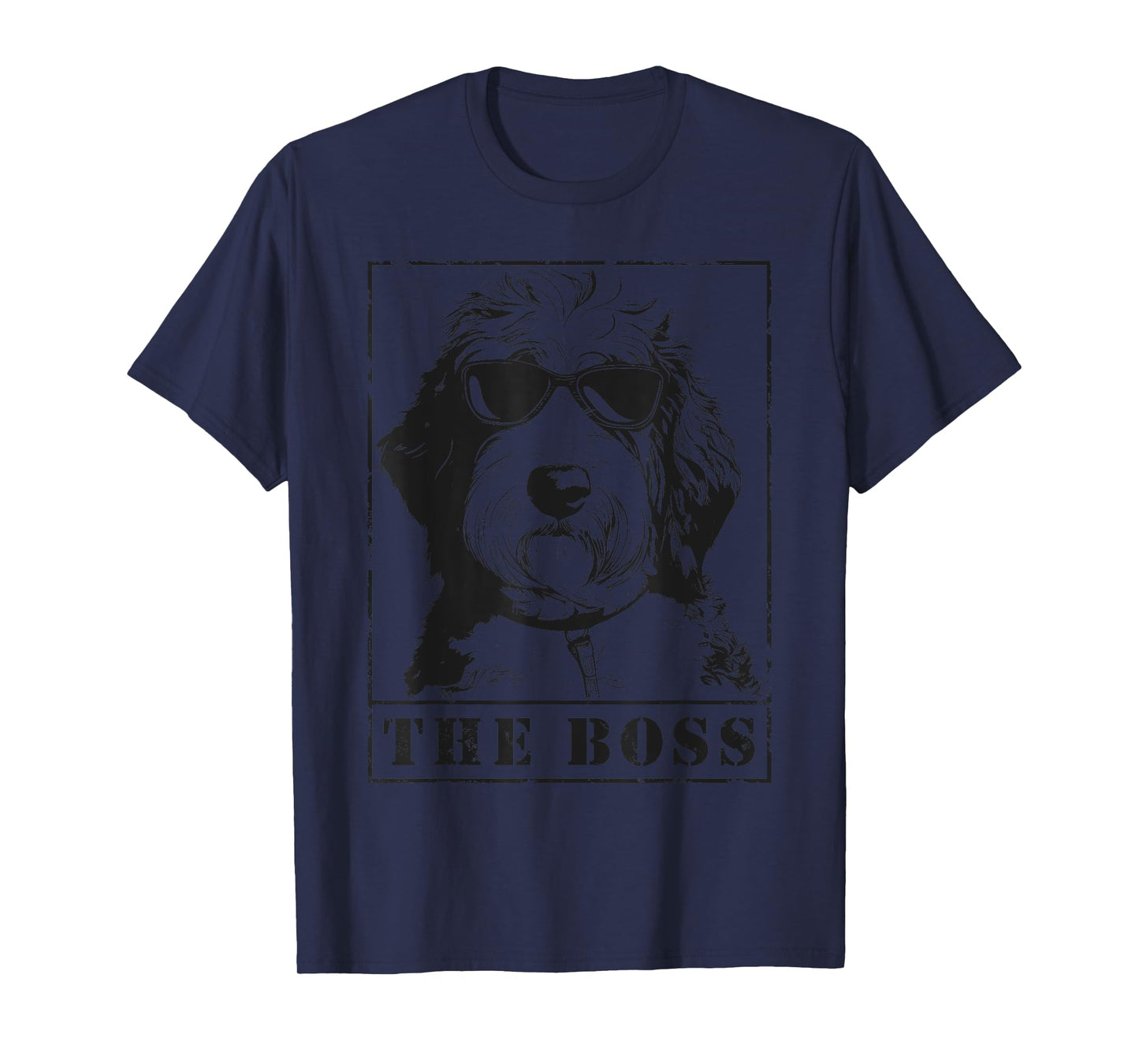 The Funny Sheepadoodle Boss Mom Dad Dog Lover T-Shirt