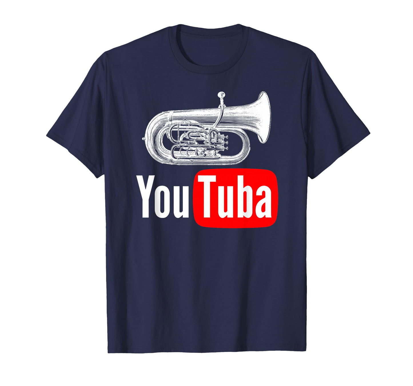 Funny You Tuba Marching Band T-Shirt Small