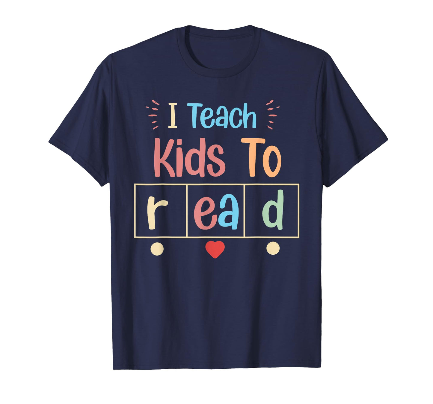 I Teach Kids To Read Science Teachers Men Women Reading T-Shirt