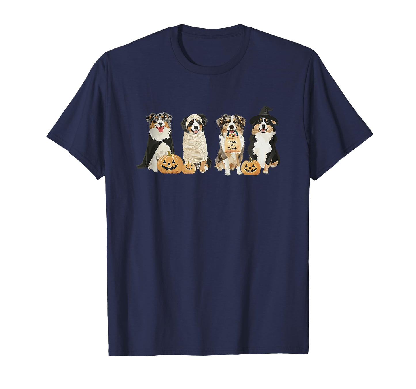australian shepherd halloween T-Shirt