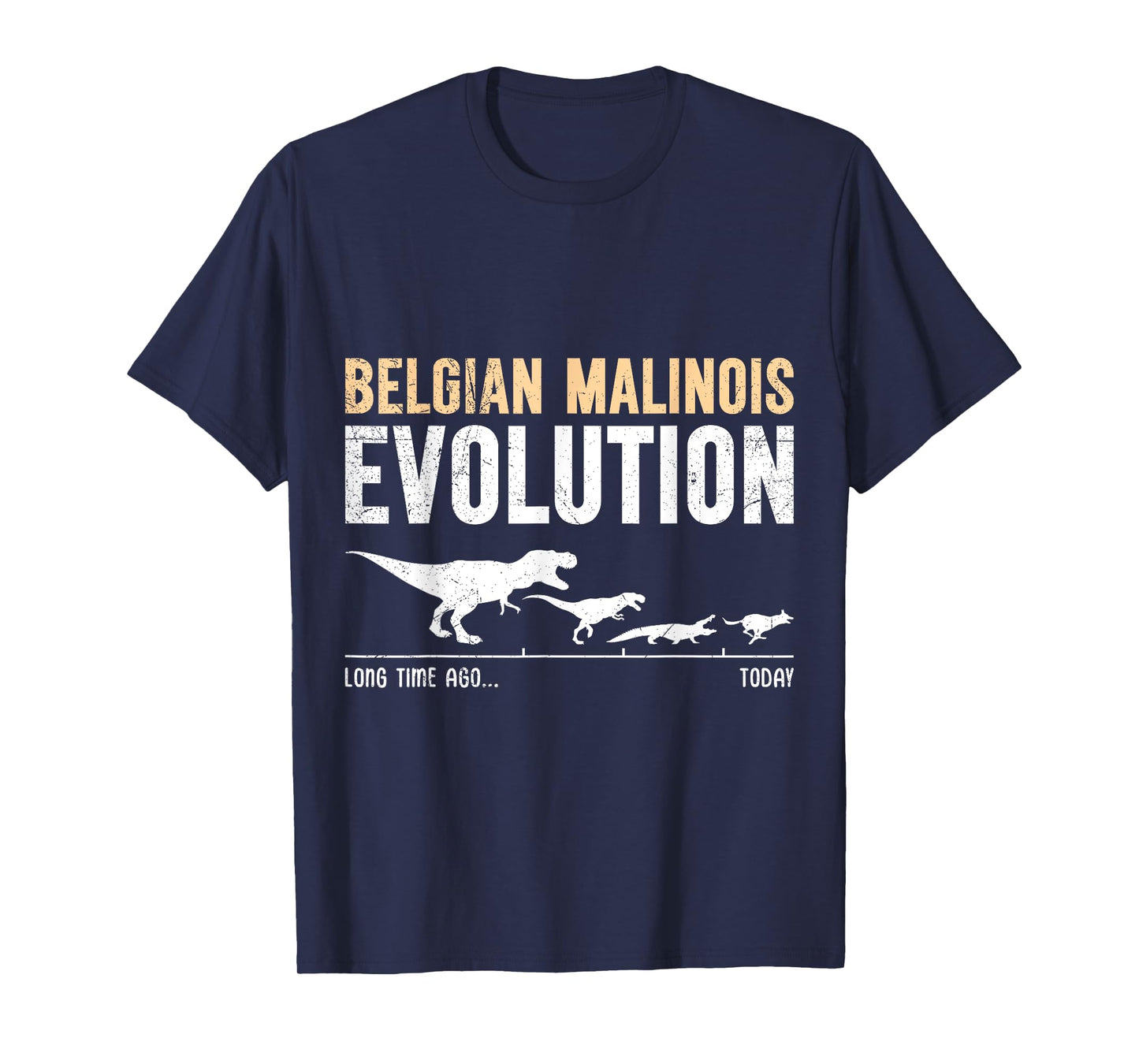 BELGIAN MALINOIS EVOLUTION Dog Owner Funny Malinois T-Shirt for Men Women