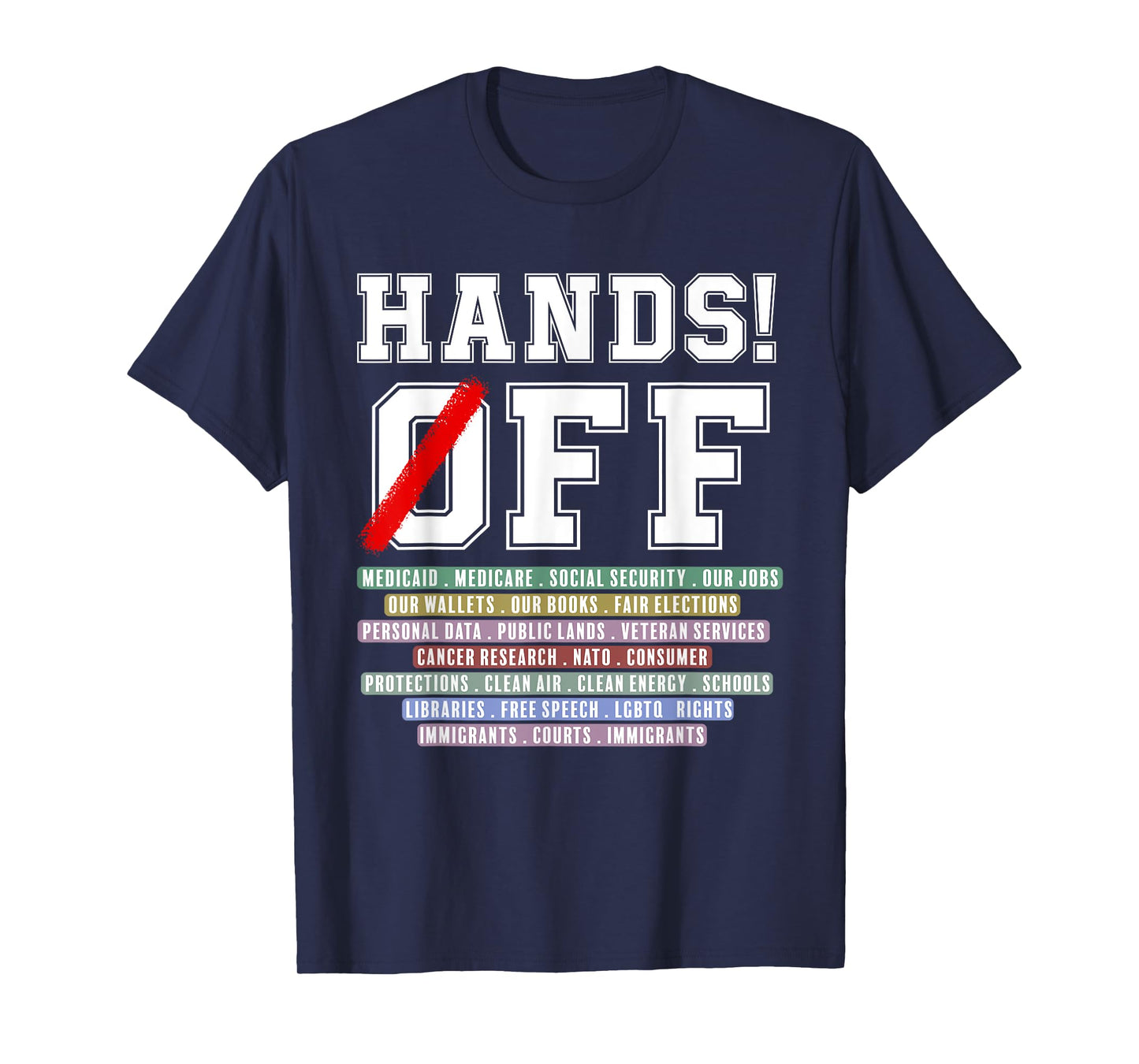 Hands Off Protest Apparel Hands Off Protest T-Shirt