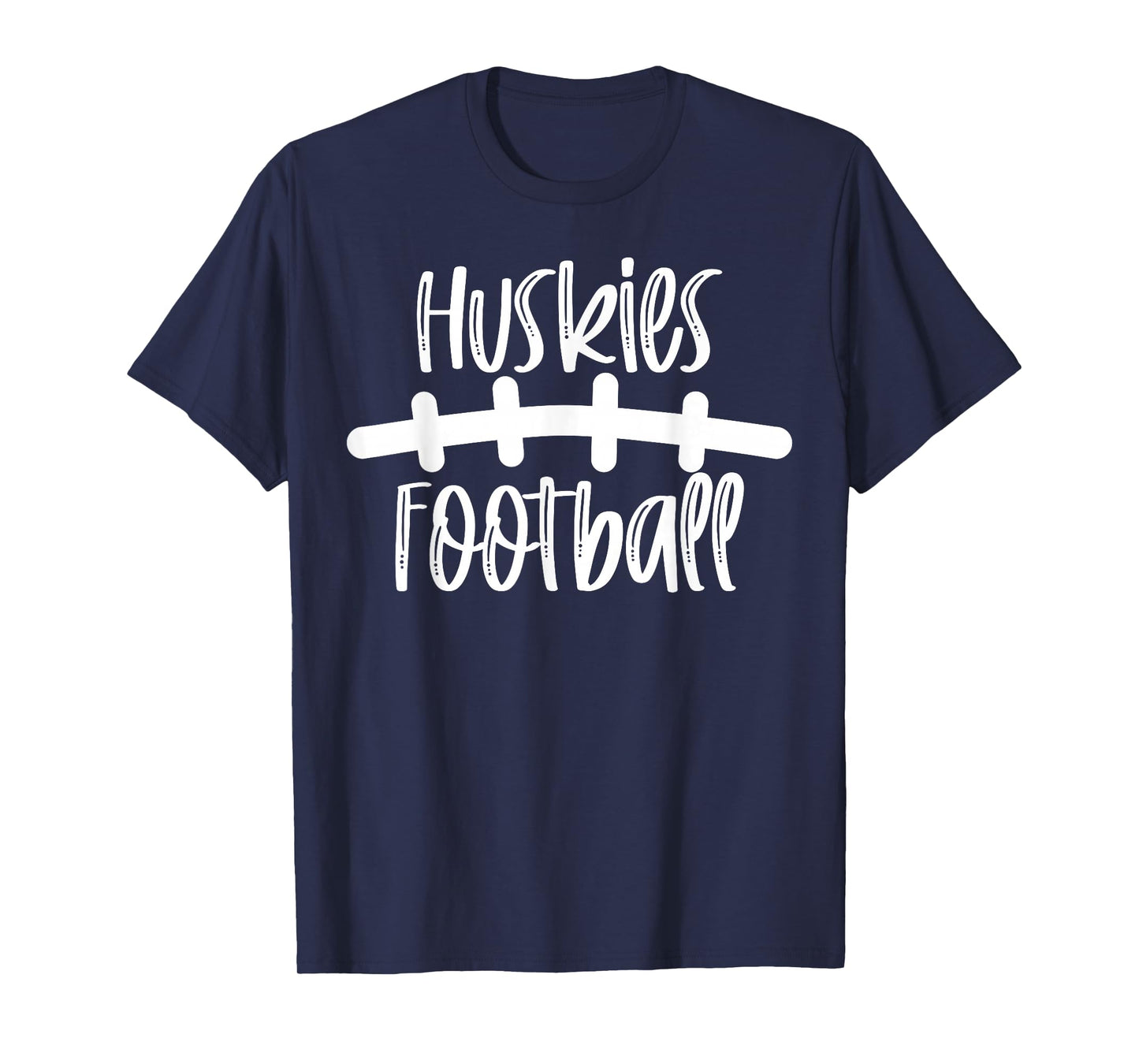 Huskies Football School Spirit Team Mascot Game Night T-Shirt