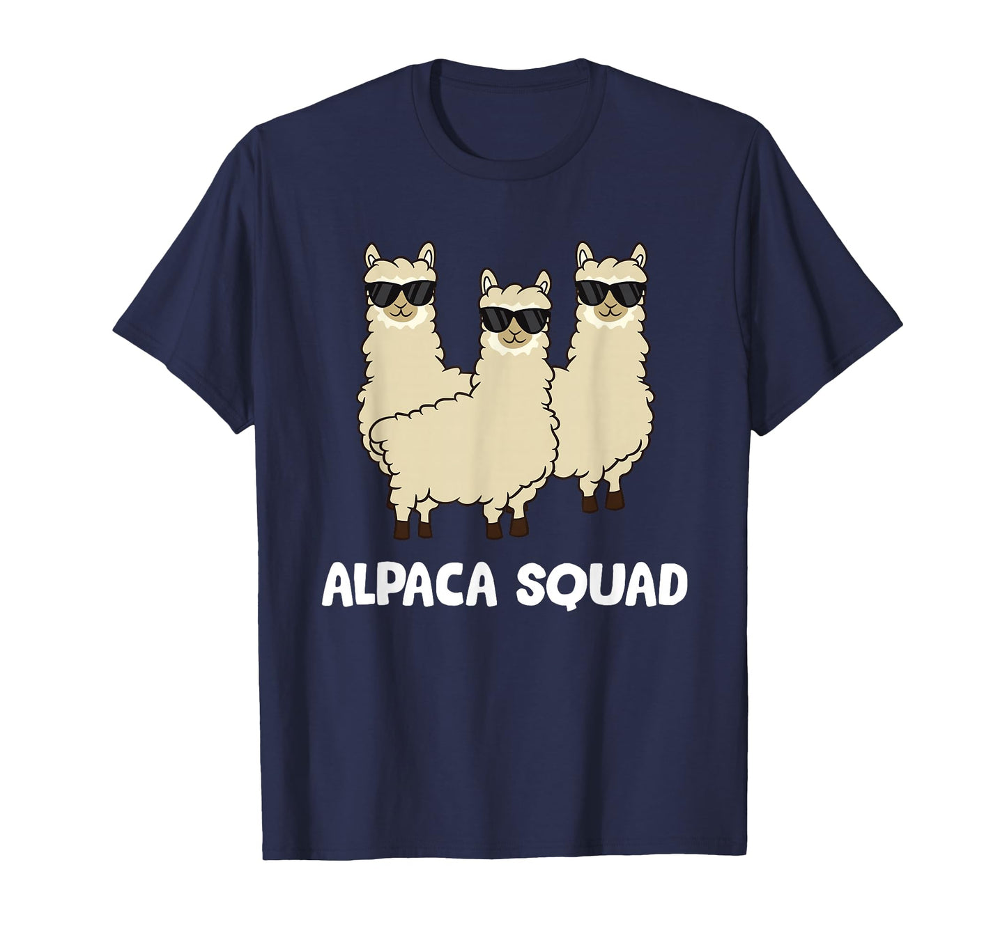 Alpaca Squad Team Alpacas Love Alpacas T-Shirt