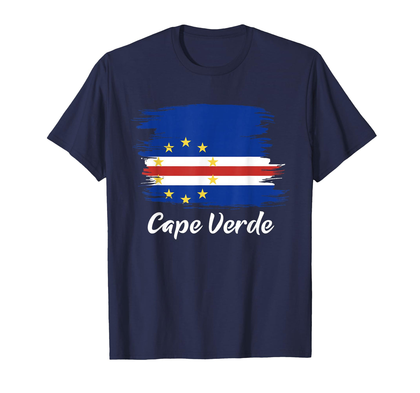 Cape Verde Vintage Flag T-Shirt