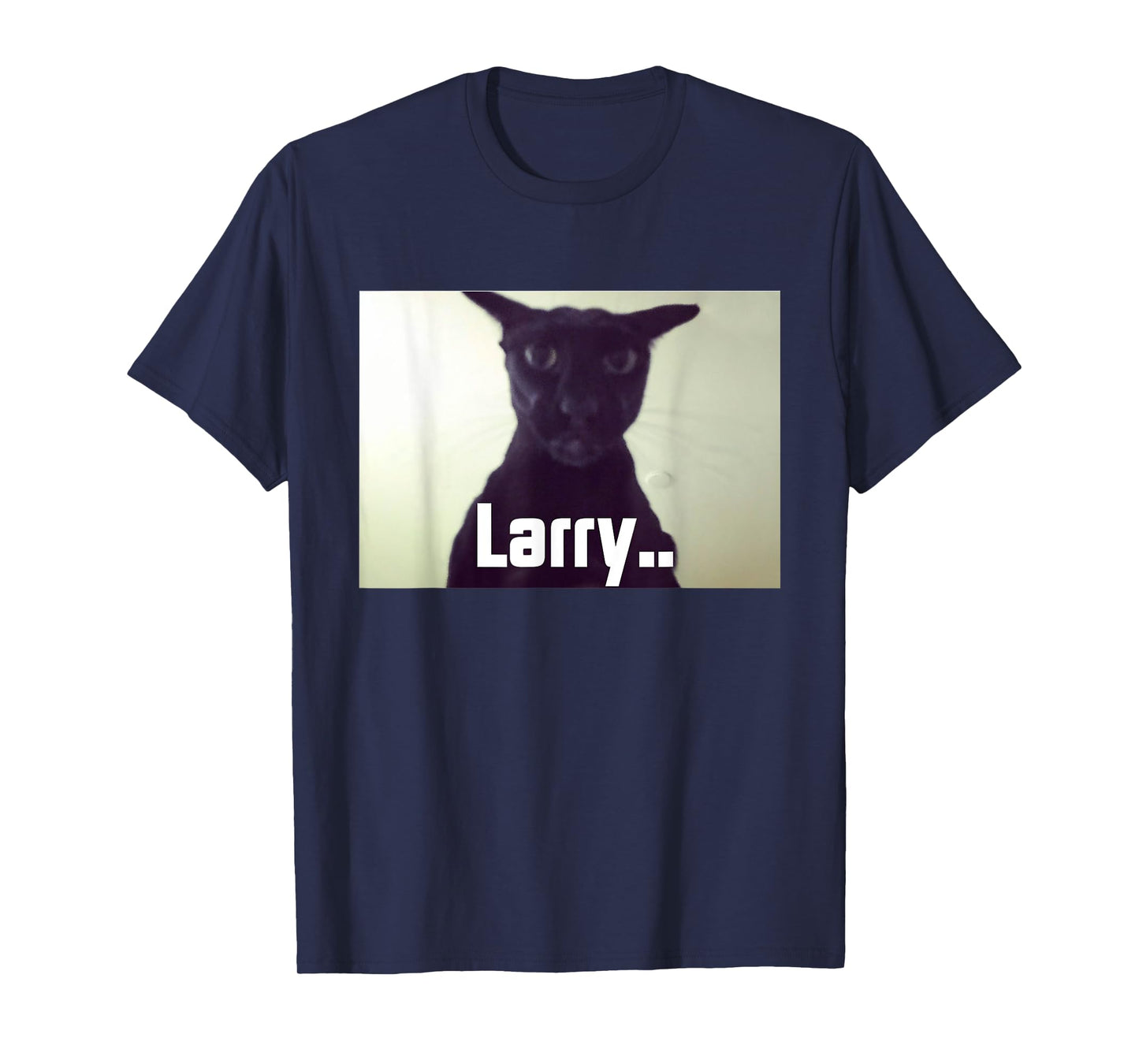 Evil Larry Meme Larry Cat Meme Cursed Memes Brainrot Memes Men Women Kids T-Shirt