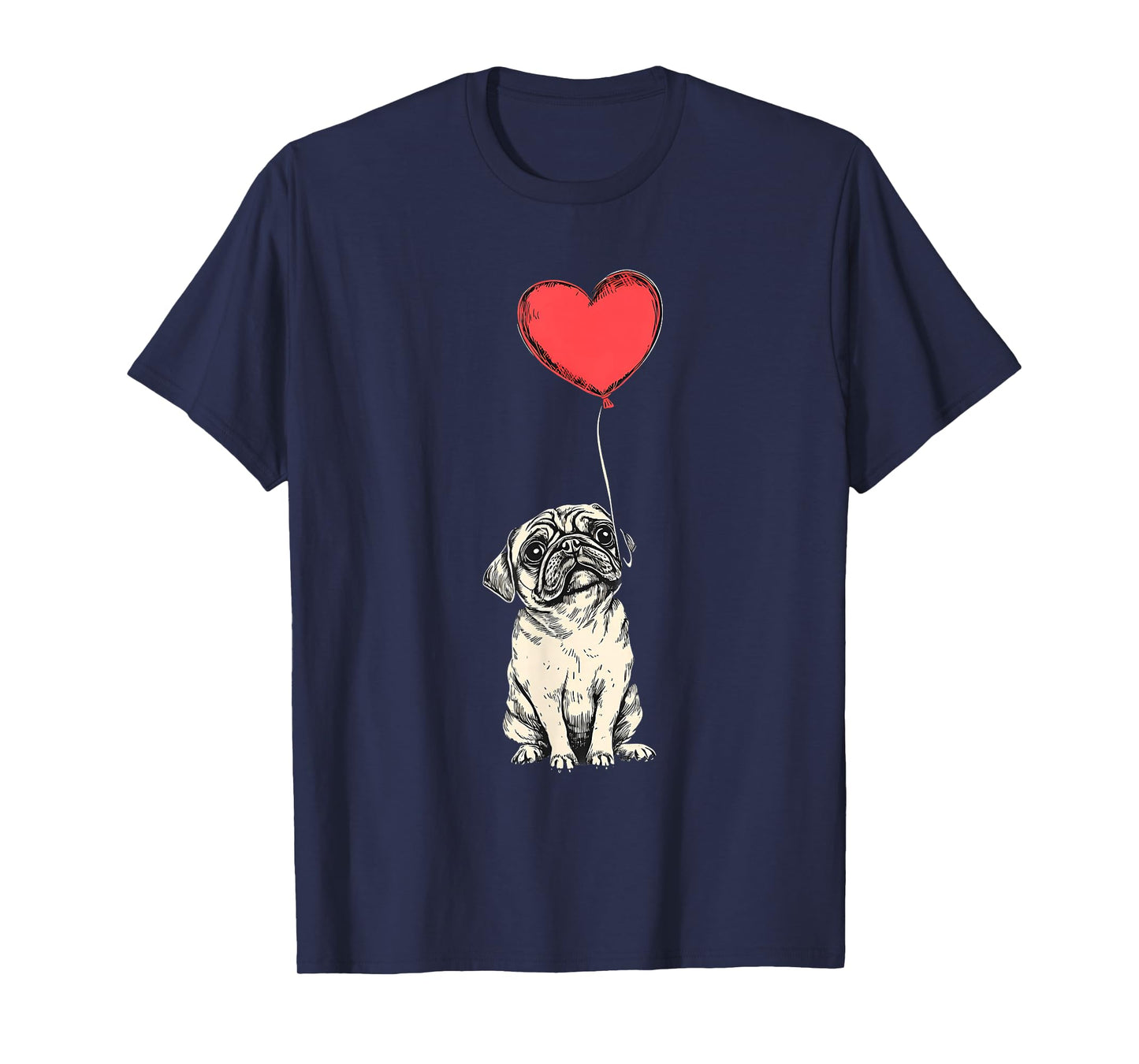 Cute Pug Owner Pug Lover Colorful Portrait Dog Pug T-Shirt