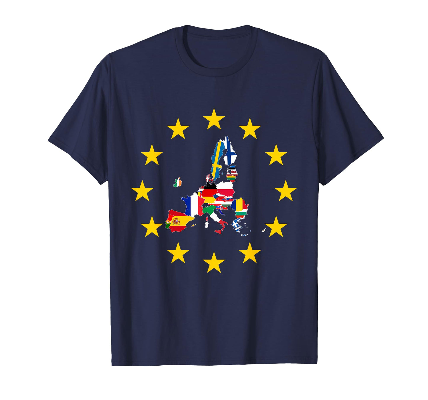 Europe Flag, Europe Countries, European Flag, European Union T-Shirt