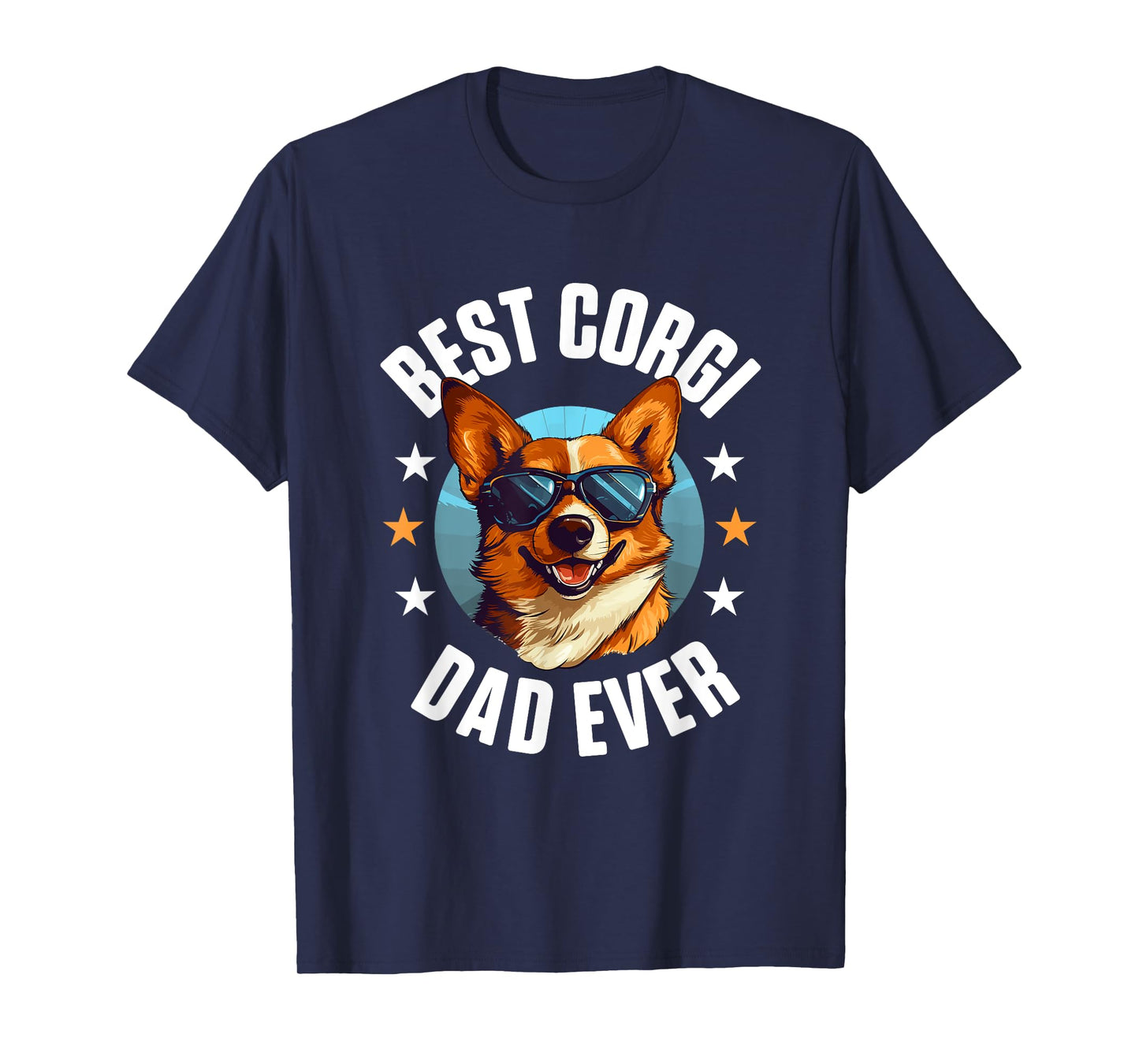 Pembroke Welsh Corgi - Best Corgi Dad Ever T-Shirt