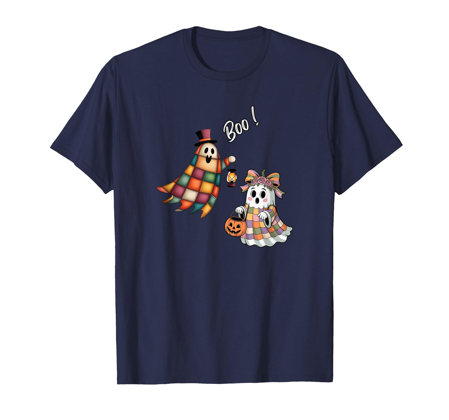 Cute Ghosts Boo Halloween Fun Shirt for Kids and Adults T-Shirt