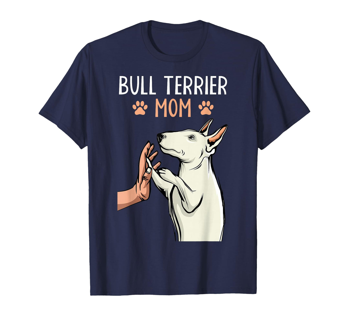 Bull Terrier Mom Bullterrier Dog Lover Owner Women T-Shirt