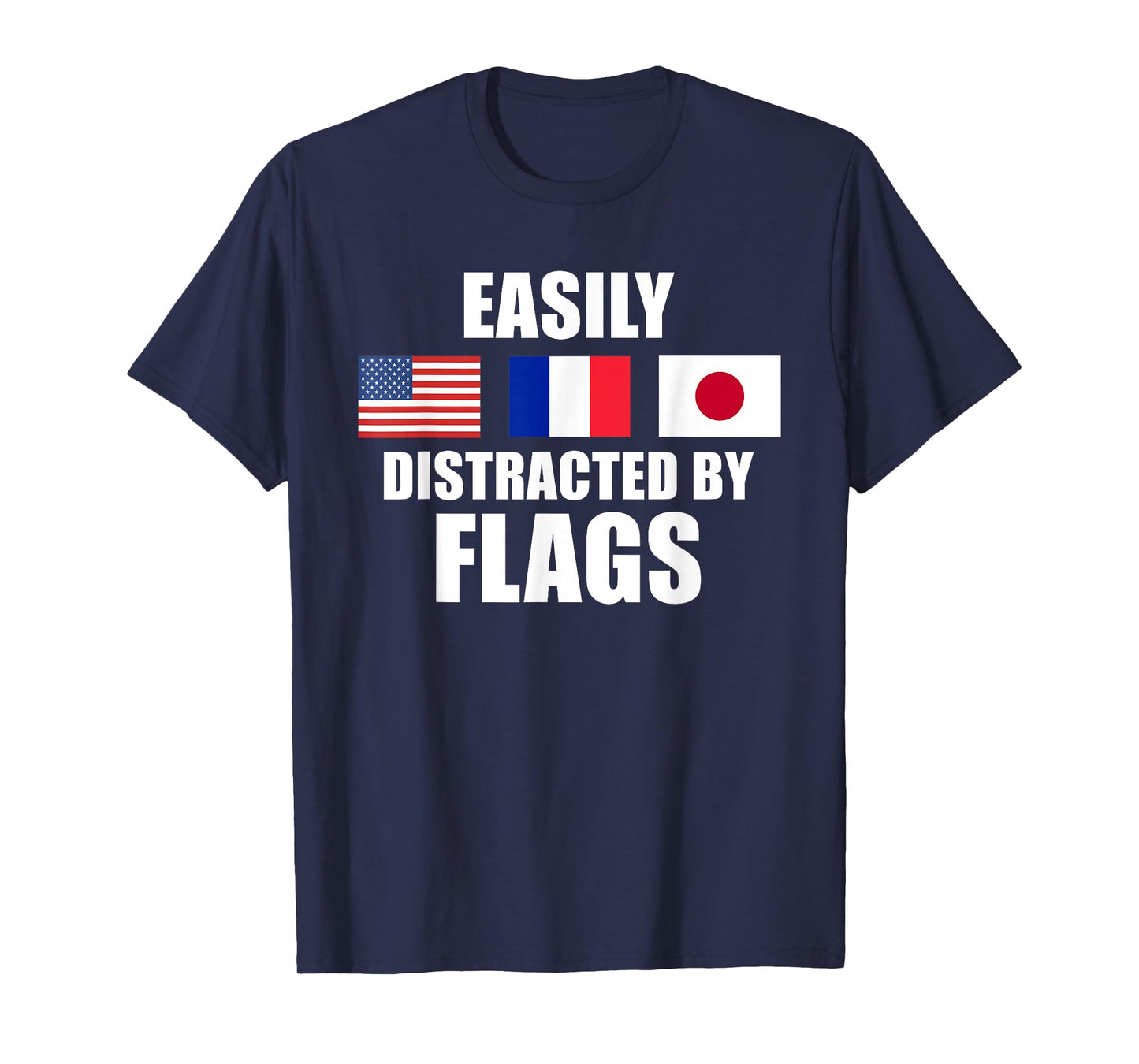 Vexillology Distracted By Flags T-Shirt