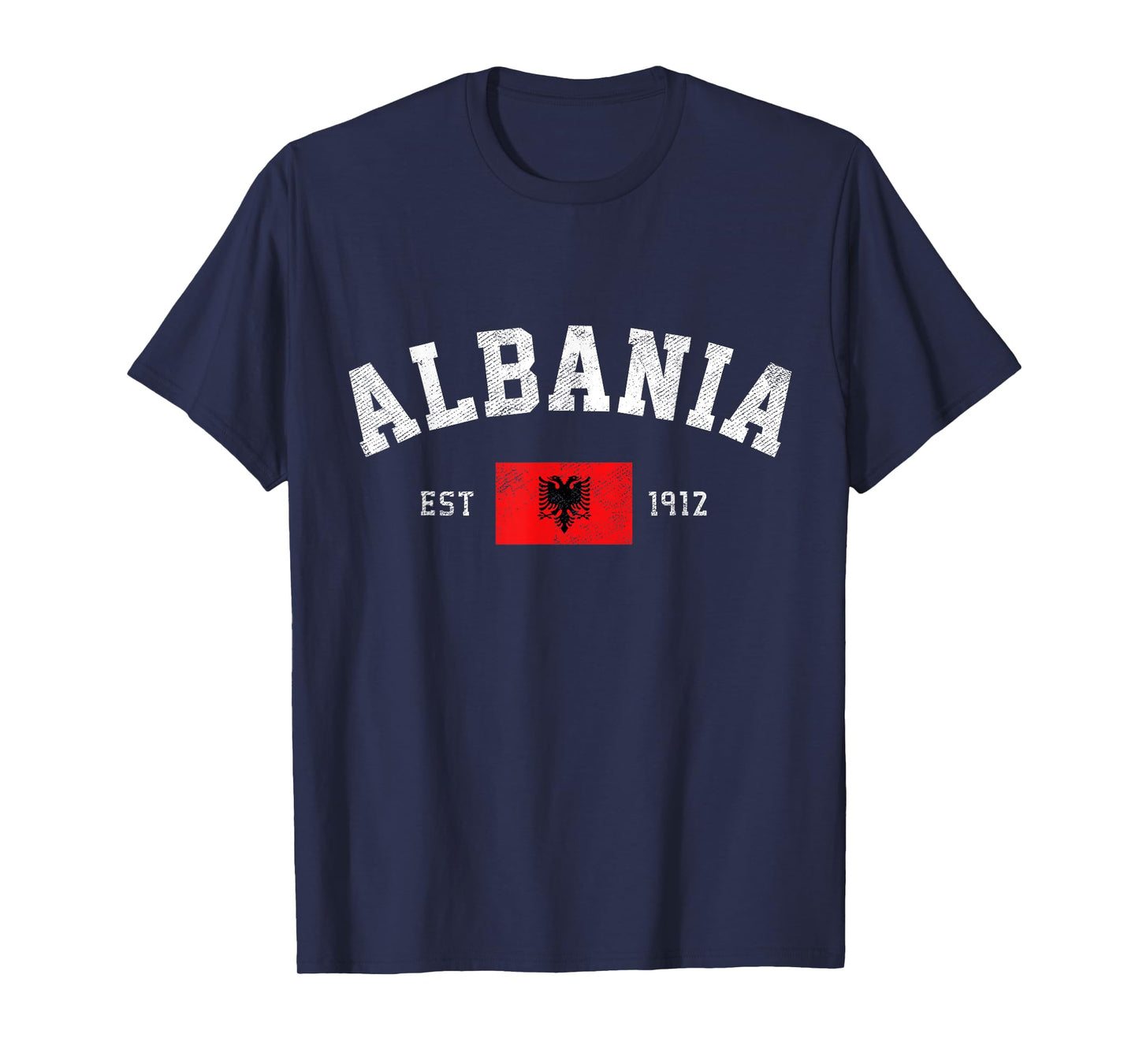 Albania Est. 1912 Albanian Flag Independence Day T-Shirt