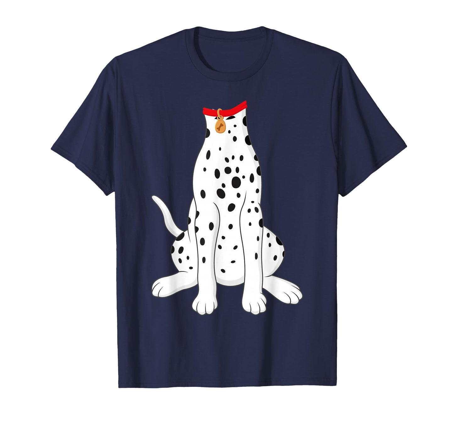 Dalmatian Shirt Adult Men Women Kids Dalmatian Costume T-Shirt