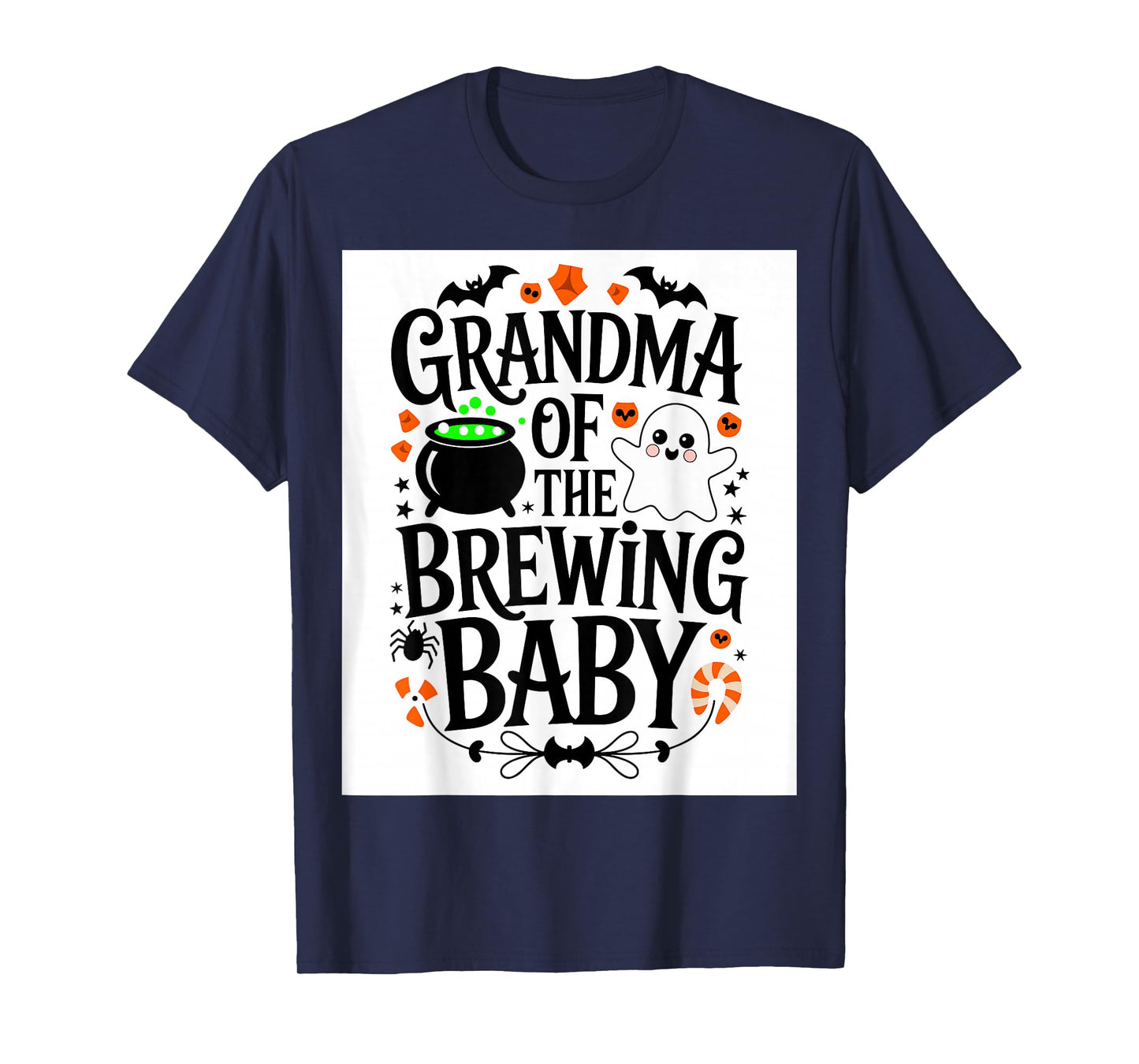 Grandma of The Brewing Baby T Shirt Halloween Brewing T-Shirt