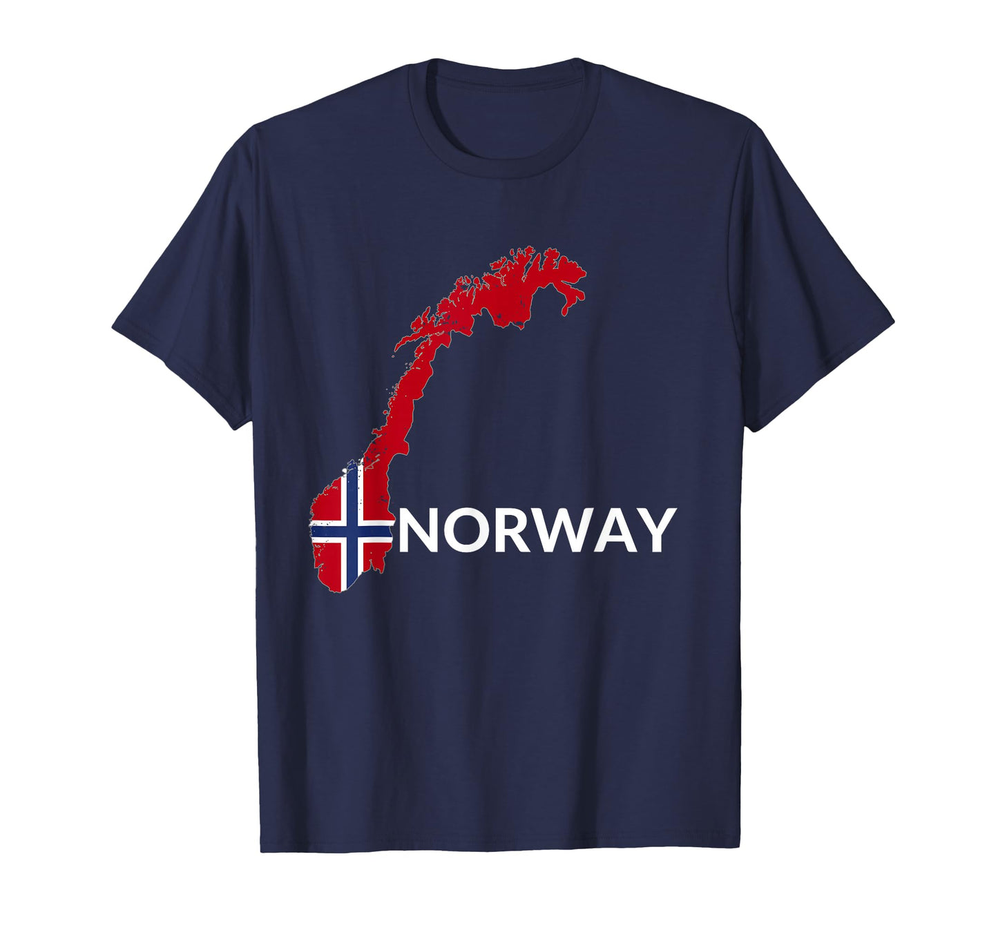 Norway Flag Hiking Holiday Norway Norwegian Flag T-Shirt