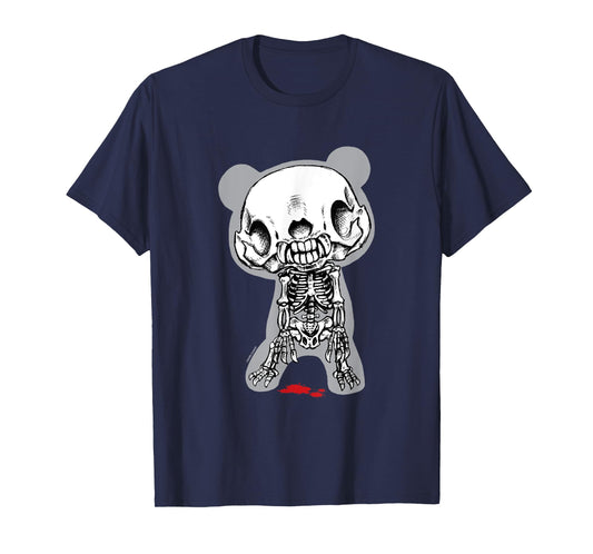Gloomy Bear The Naughty Grizzly Skeleton Anime Manga T-Shirt