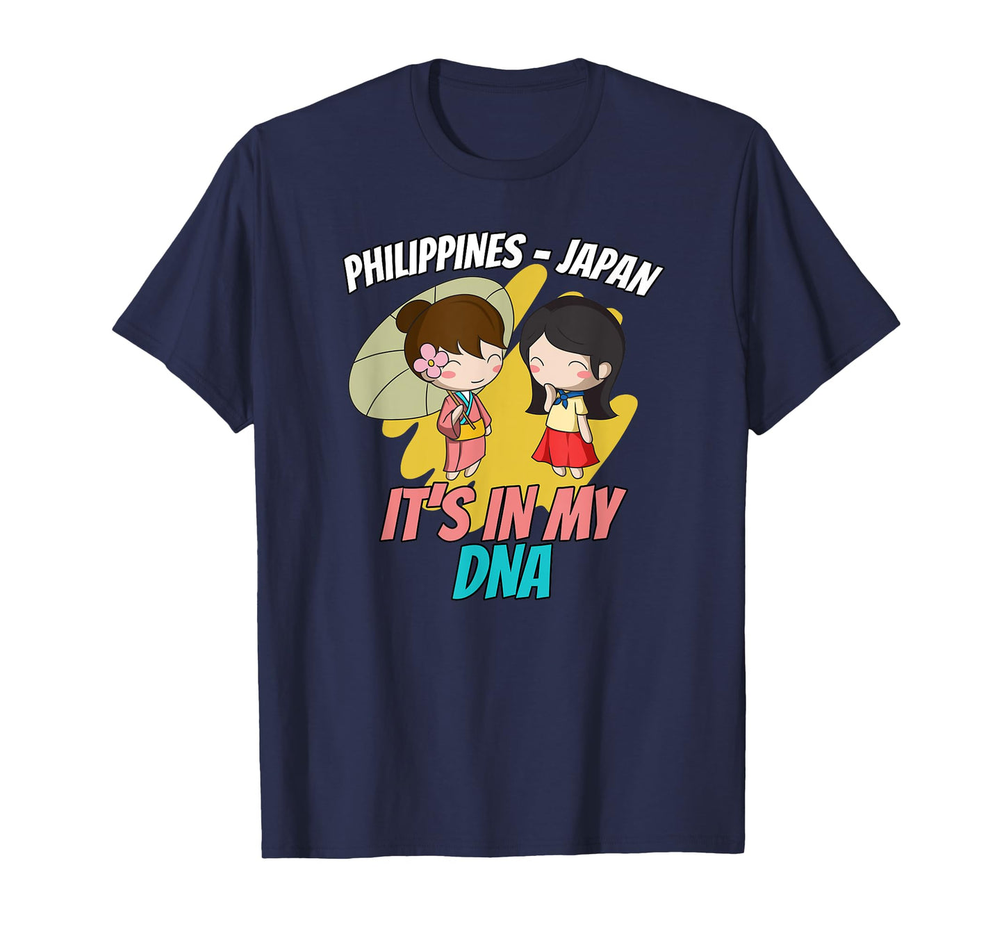 Philippines Filipino Japanese Japan Japino Proud Mixed DNA T-Shirt