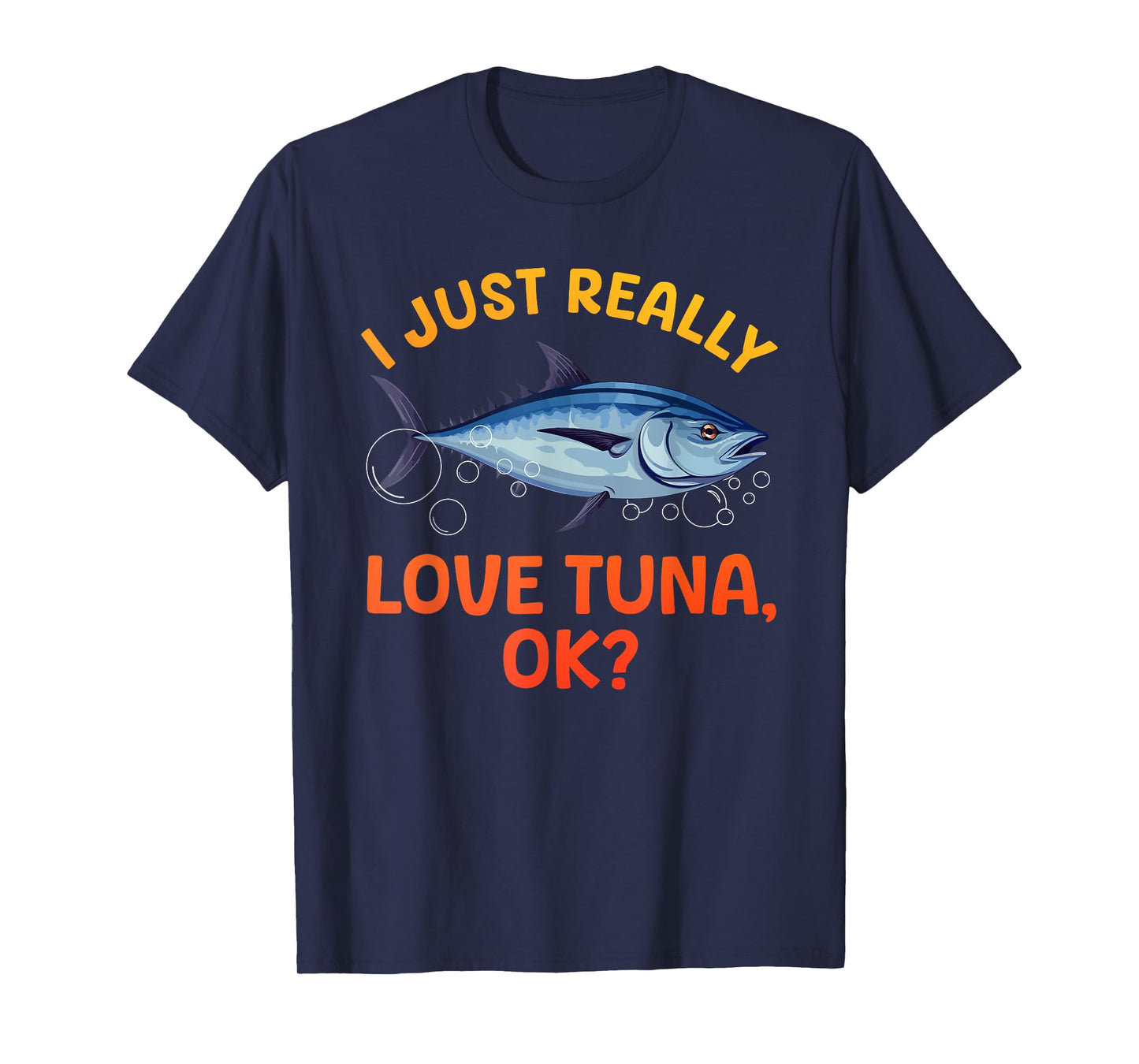 Cool Tuna Fishing Art For Men Women Deep Sea Tuna Fishing T-Shirt