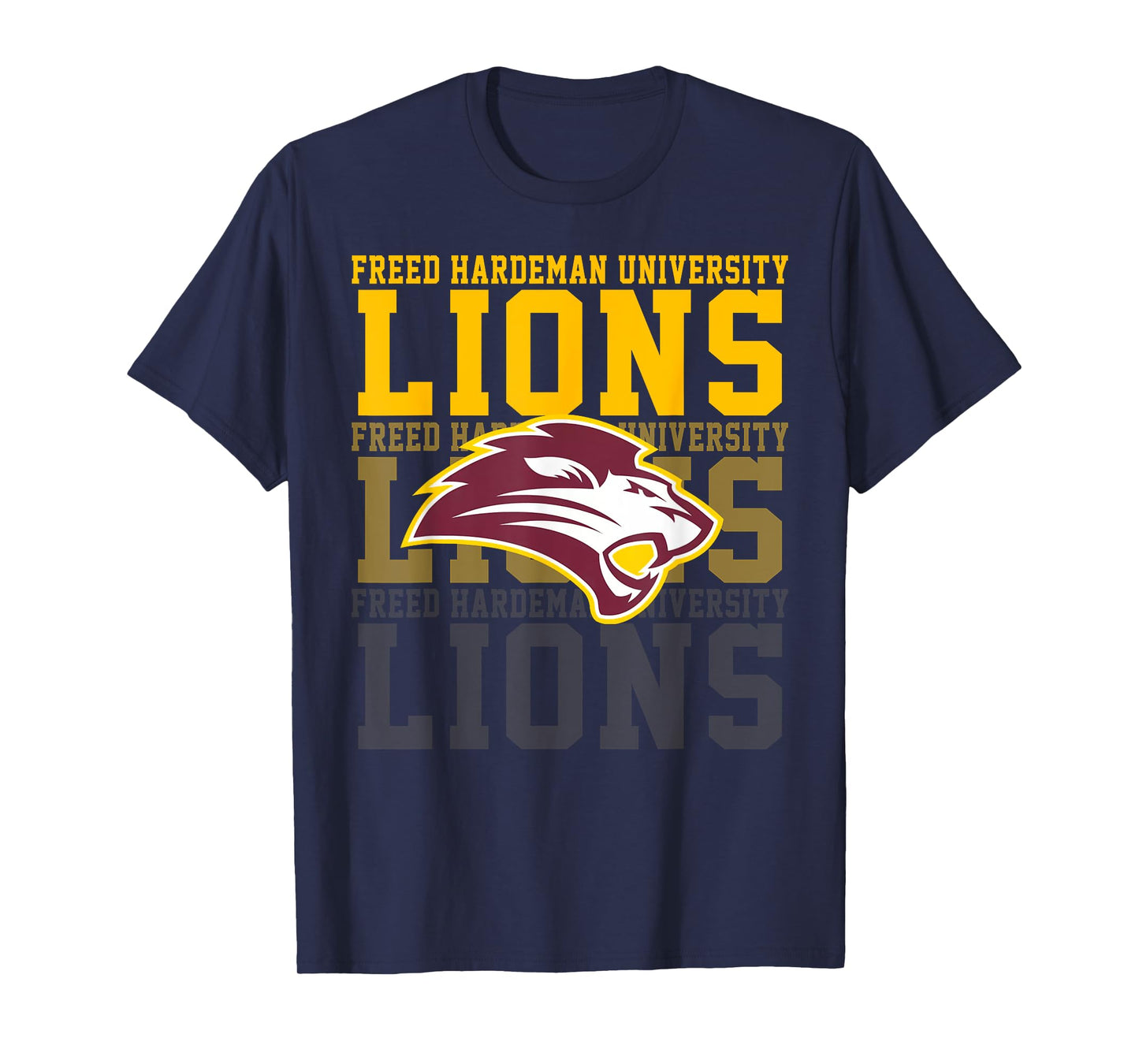 Freed-Hardeman University Lions Retro Vintage Sports T-Shirt
