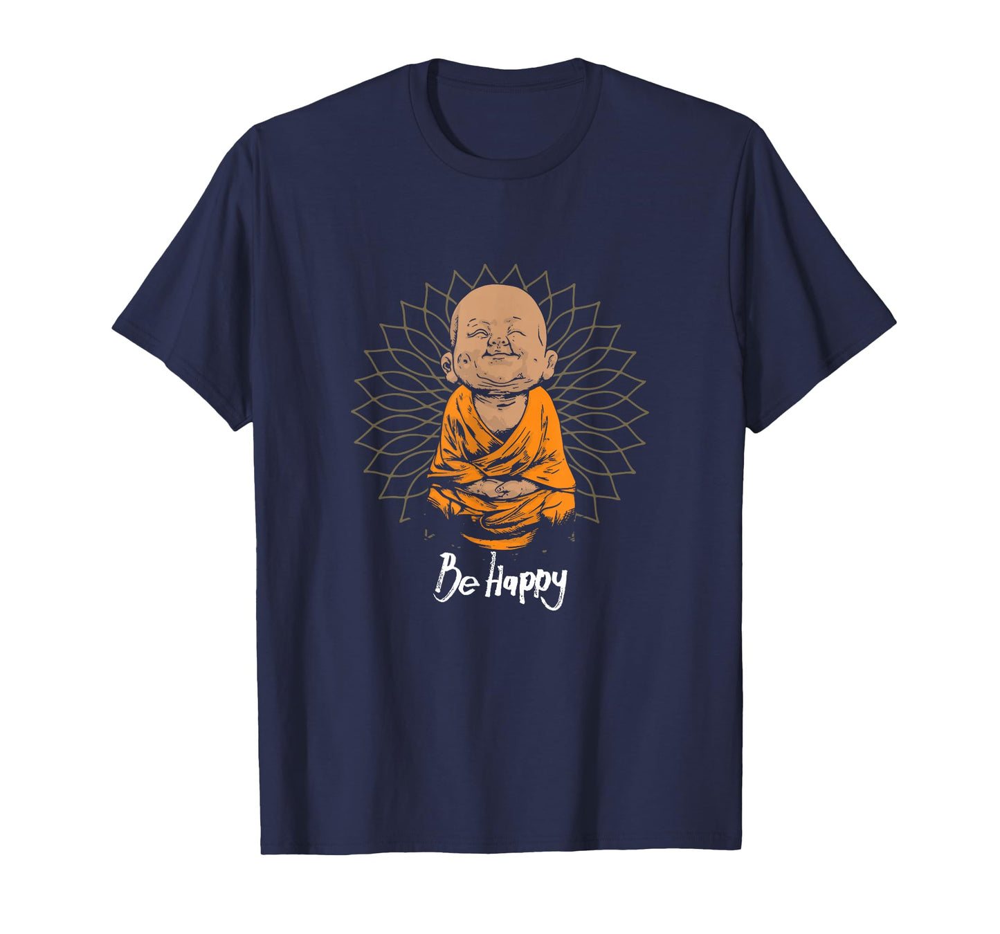 Happy Zen Little Baby Buddha T-Shirt Mandala Tee Gift Idea T-Shirt