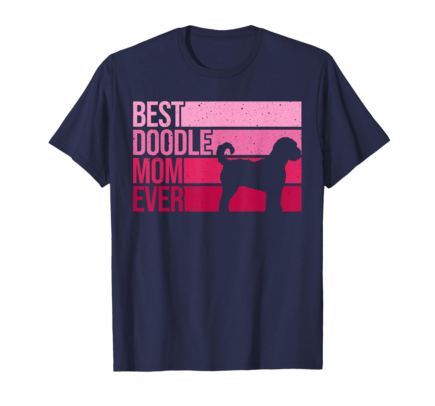 Cool Doodle Mom Art Women Girl Aussiedoodle Goldendoodle Dog T-Shirt