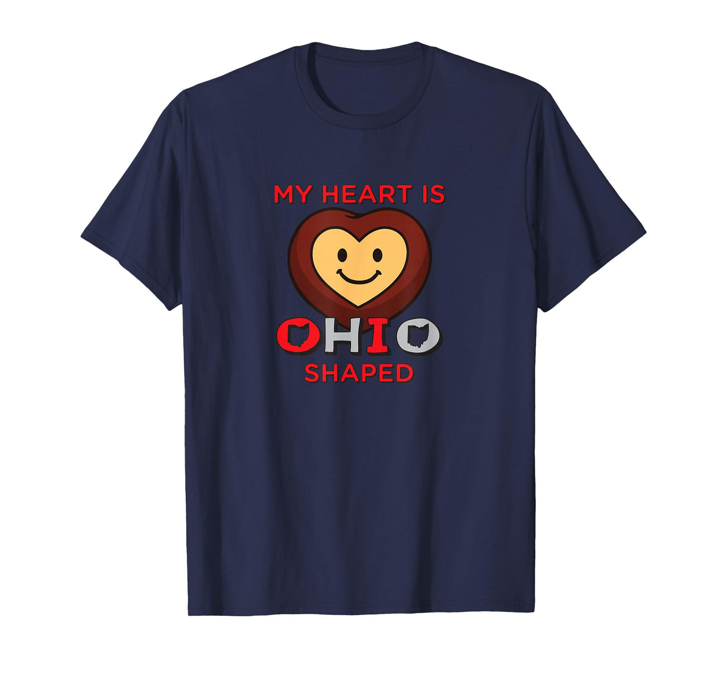 My Heart is Ohio Shaped T-Shirt