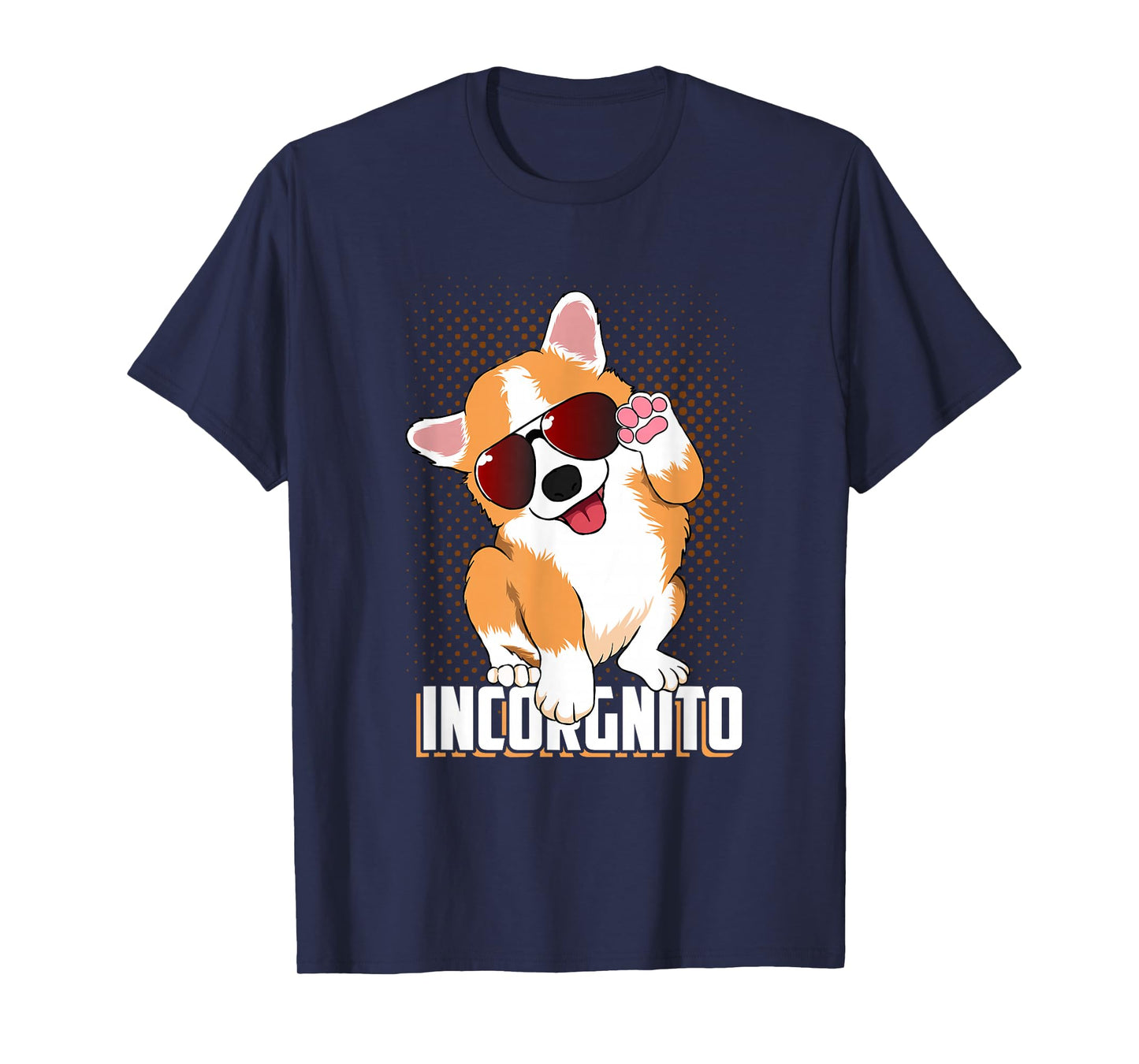 Funny Corgi Incorgnito for Dog and Pet Lovers T-Shirt