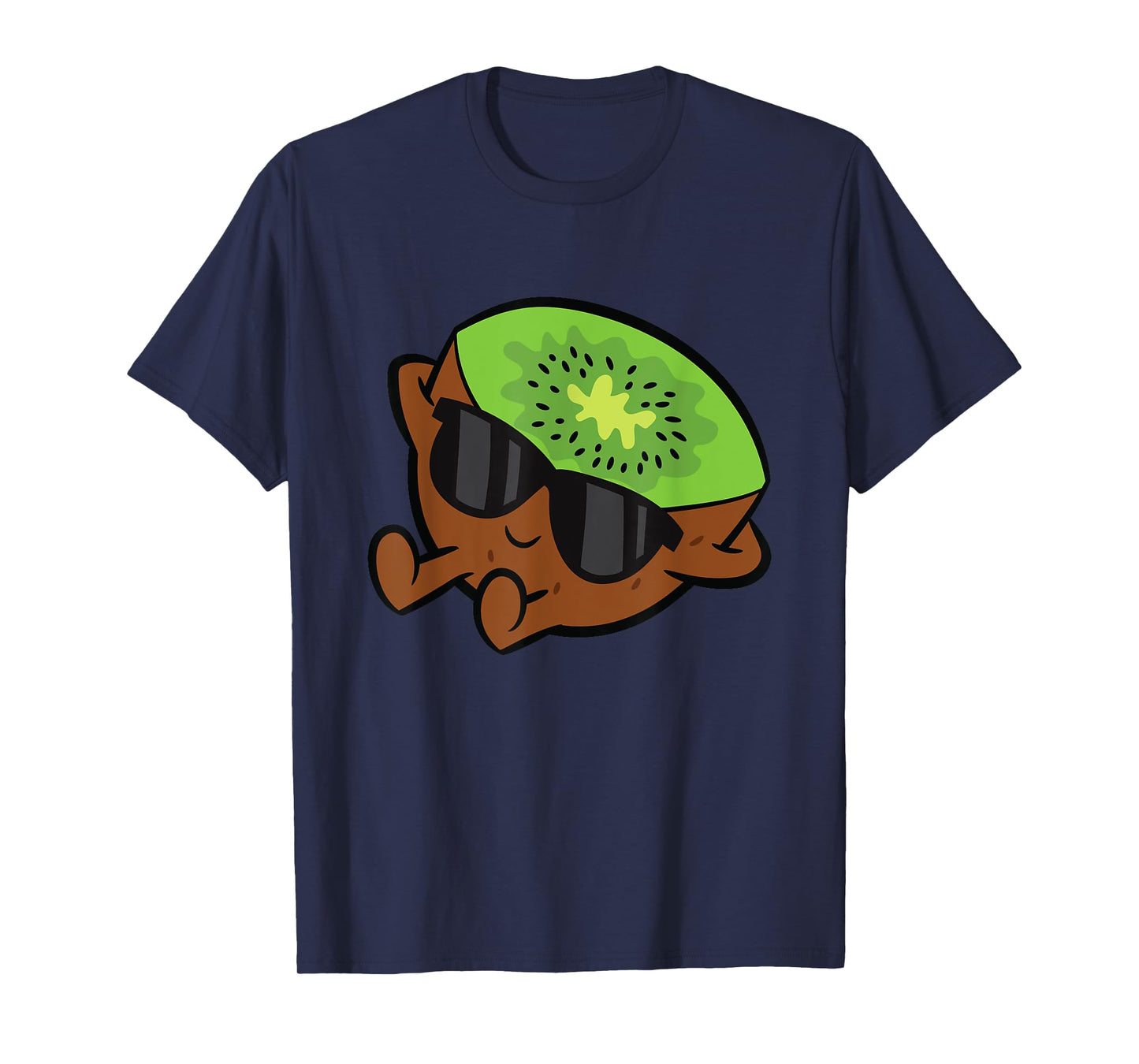 Cute Kiwi Fruit Relaxing Lazy Kiwi T-Shirt