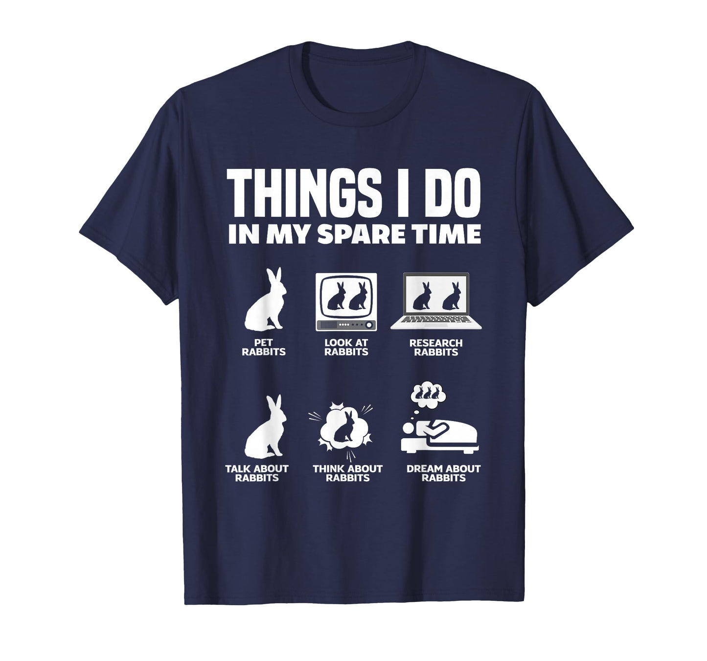 Funny Rabbit Lover Rabbit Owner T-Shirt