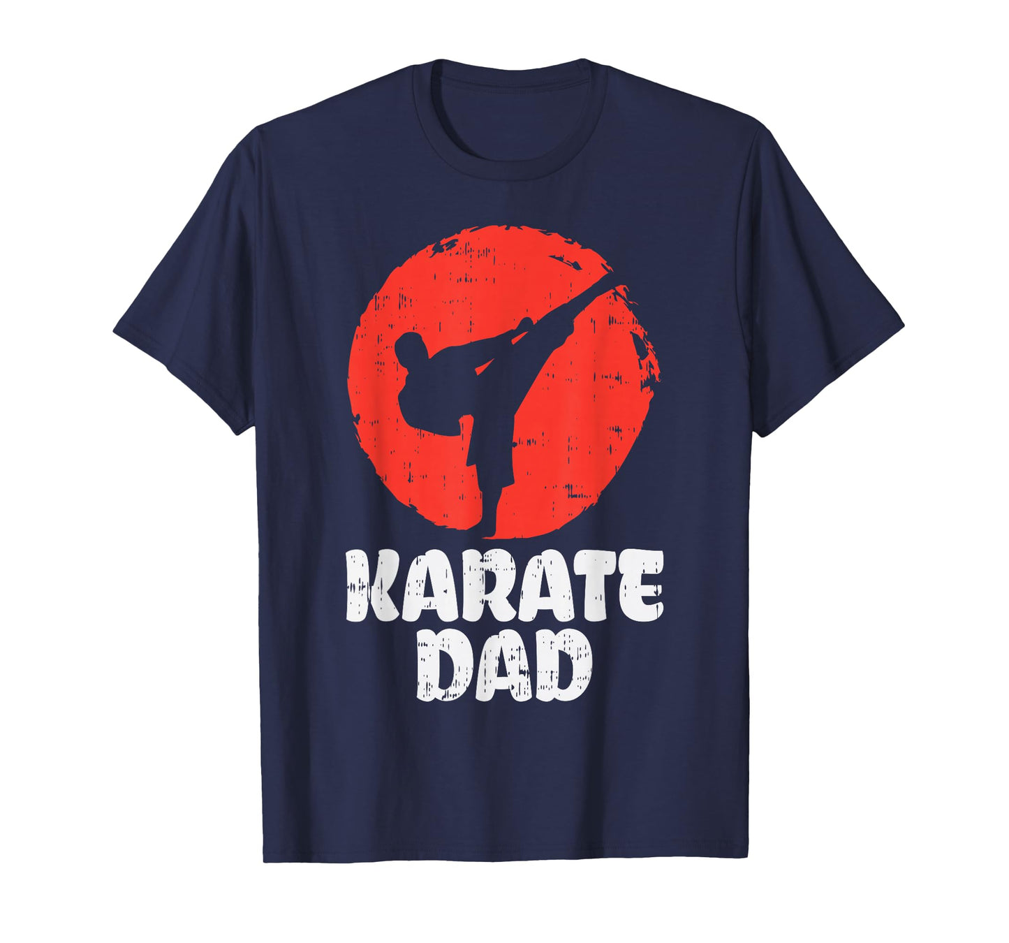 Karate Dad Fighter Japanese Martial Art Fathers Day Men Gift T-Shirt