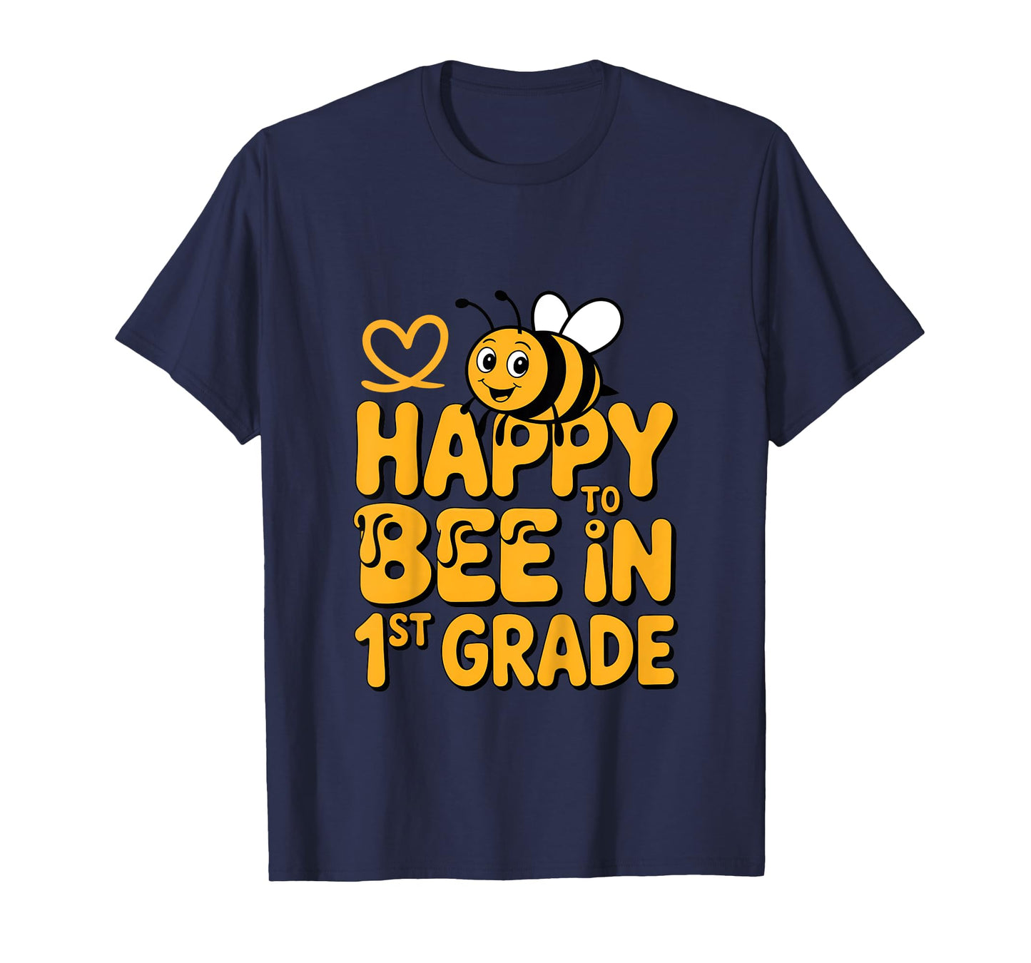 1st Grade Bee Back to School Kids T-Shirt
