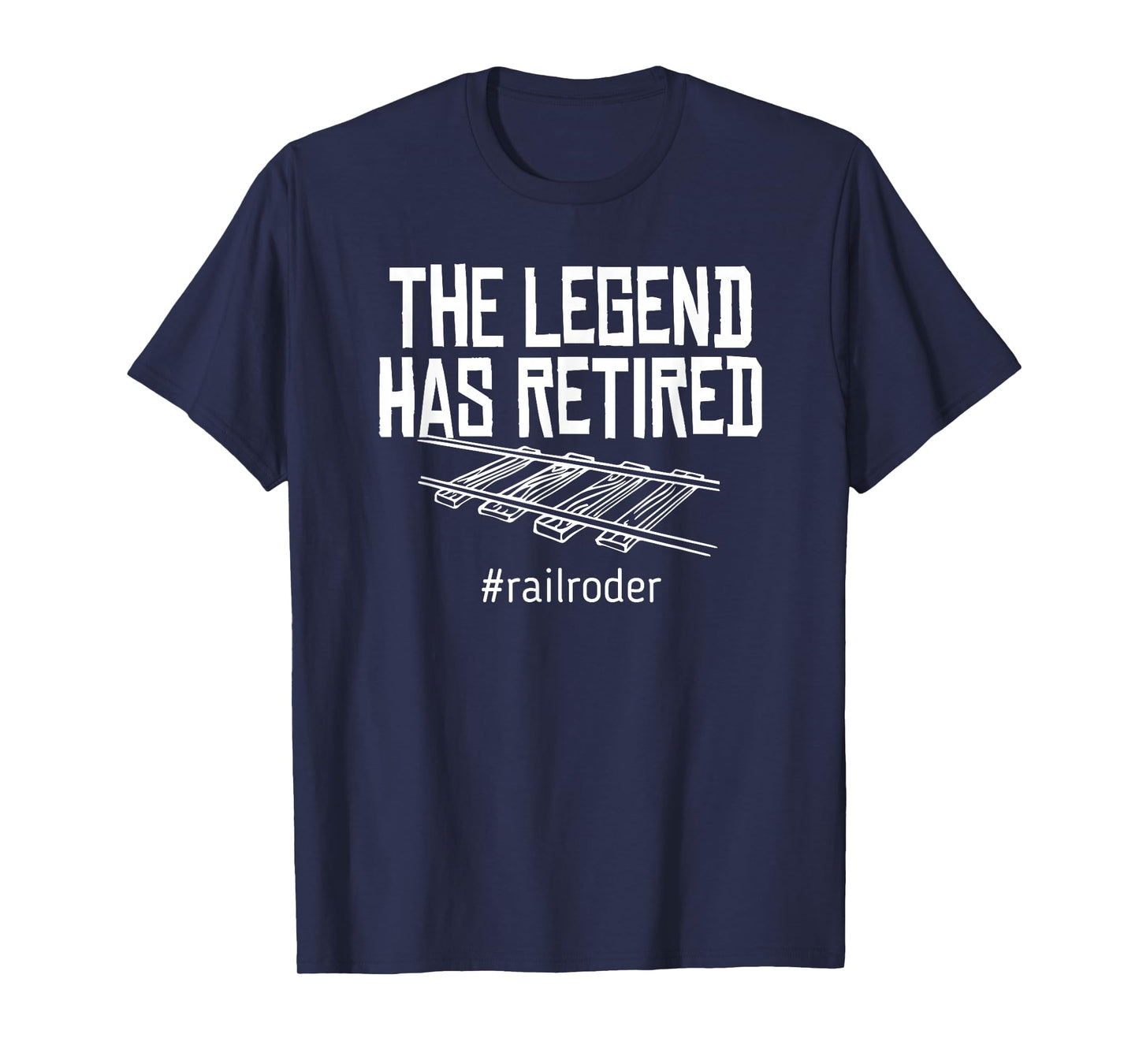 Railroad Retirement Tshirt Railroader Retirement Gag Gifts T-Shirt