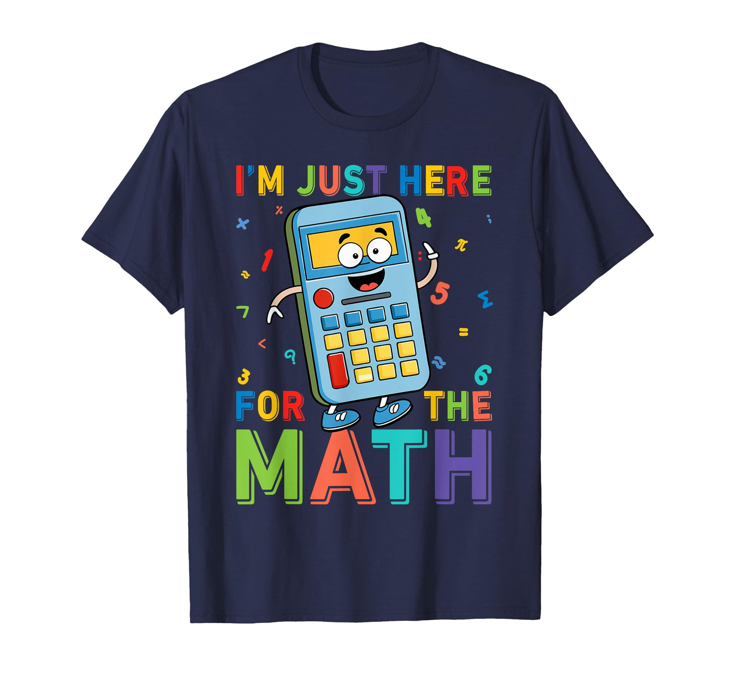 Number Day Maths Day Number Day Calculator Kids Costume T-Shirt