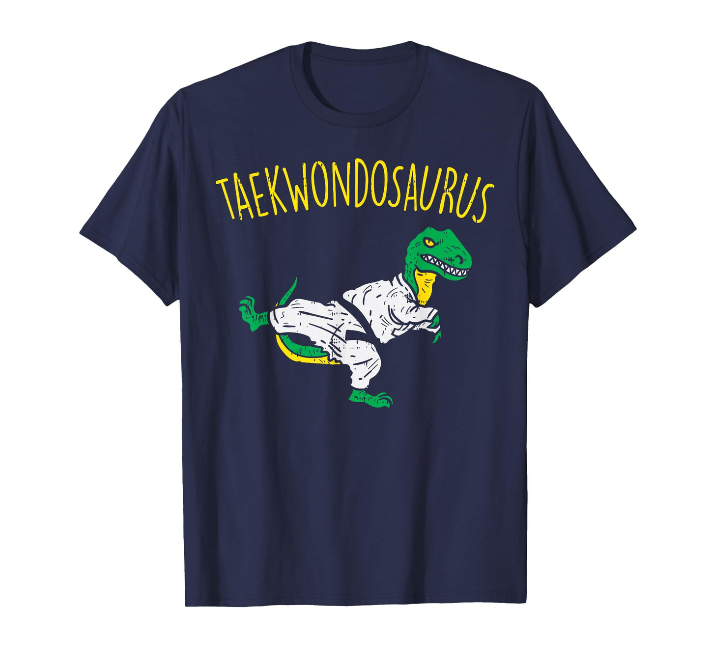 Taekwondosaurus Funny Trex Martial Arts Dinosaur Lover Gift T-Shirt