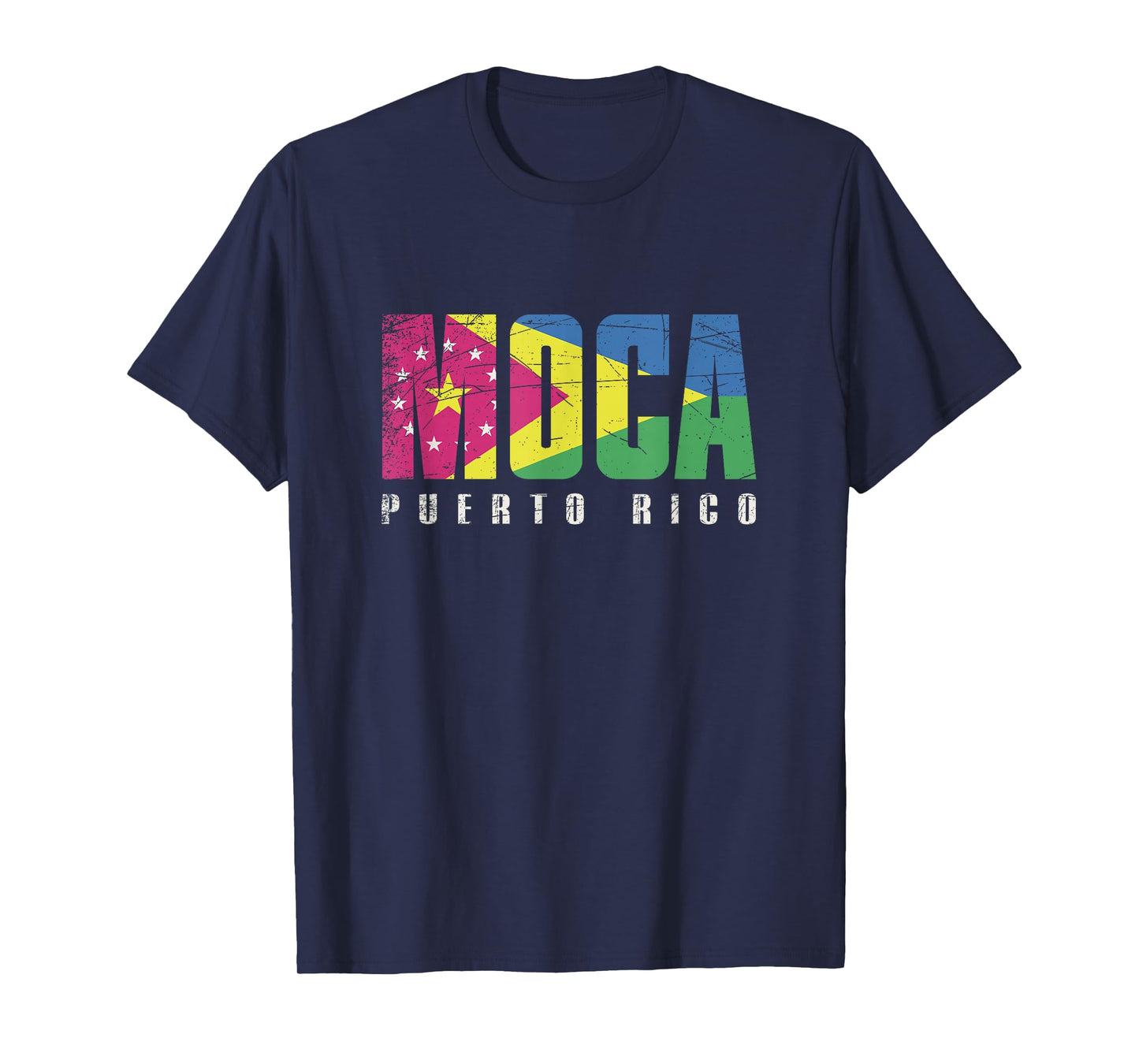 Moca City in Puerto Rico, Moca Flag T-Shirt