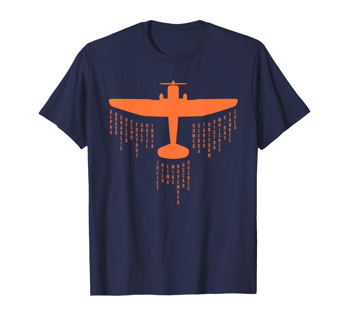 Pilot Flight Airplane Shirts 247 | Phonetic Alphabet T-Shirt for Pilots & Aviation Enthusiasts - Blue, Short Sleeve, Classic Fit, Adult, Unisex