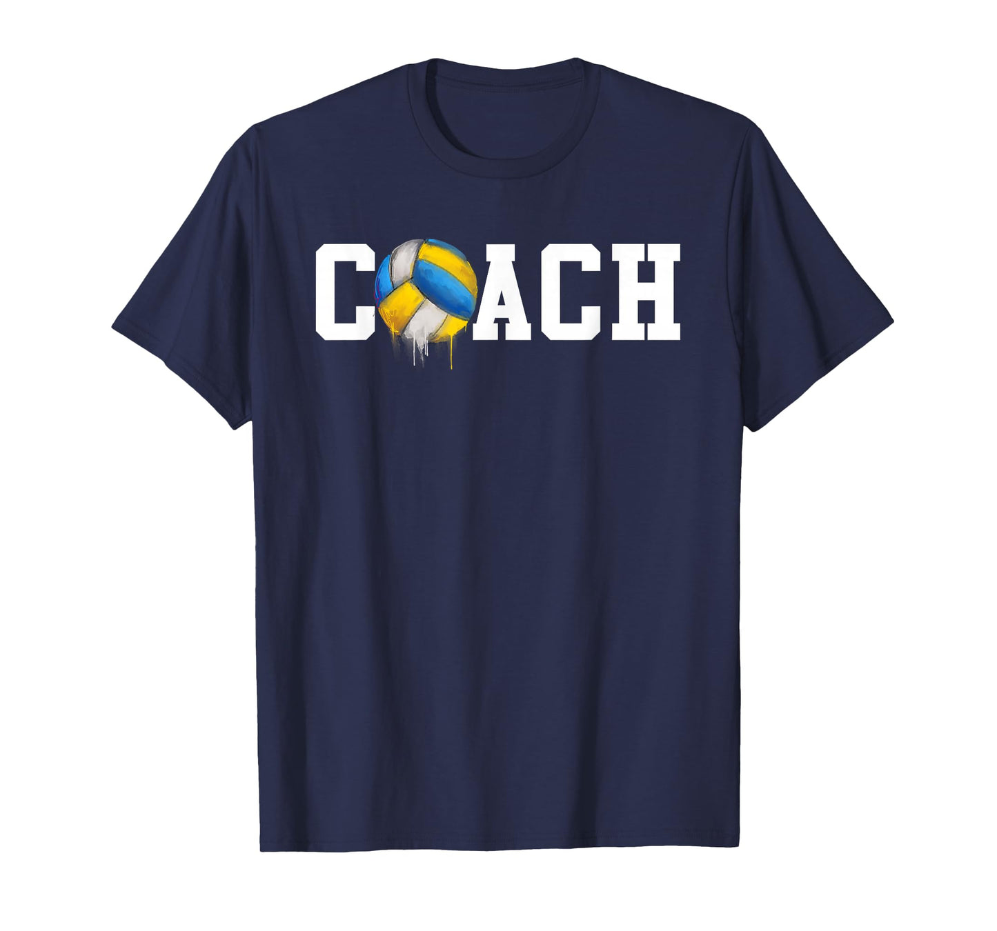 Best Volleyball Coach Funny Trainer Court Volleyball Coach T-Shirt