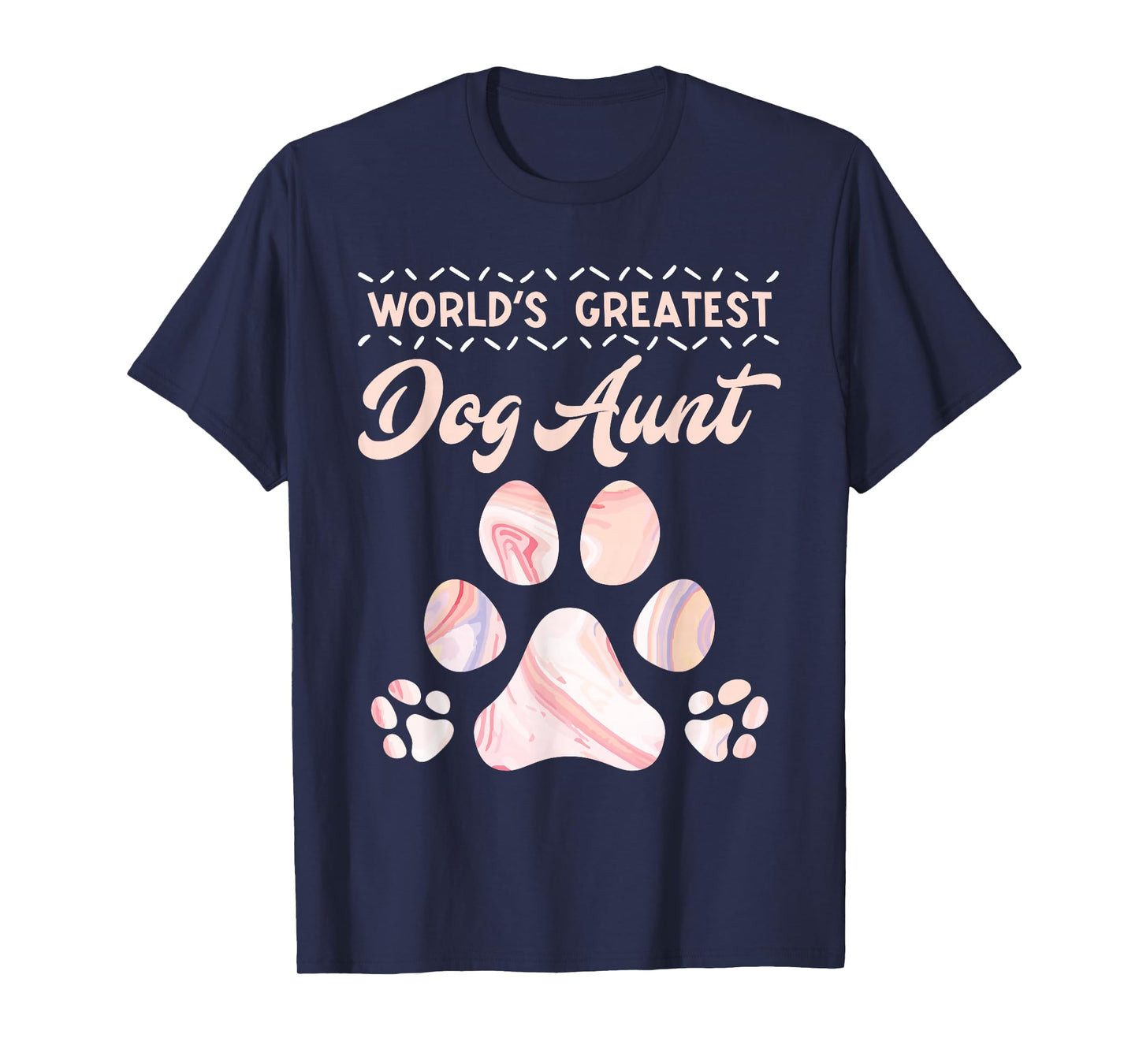 Dog lover Worlds Best Aunt Mother's Day Best aunts T-Shirt